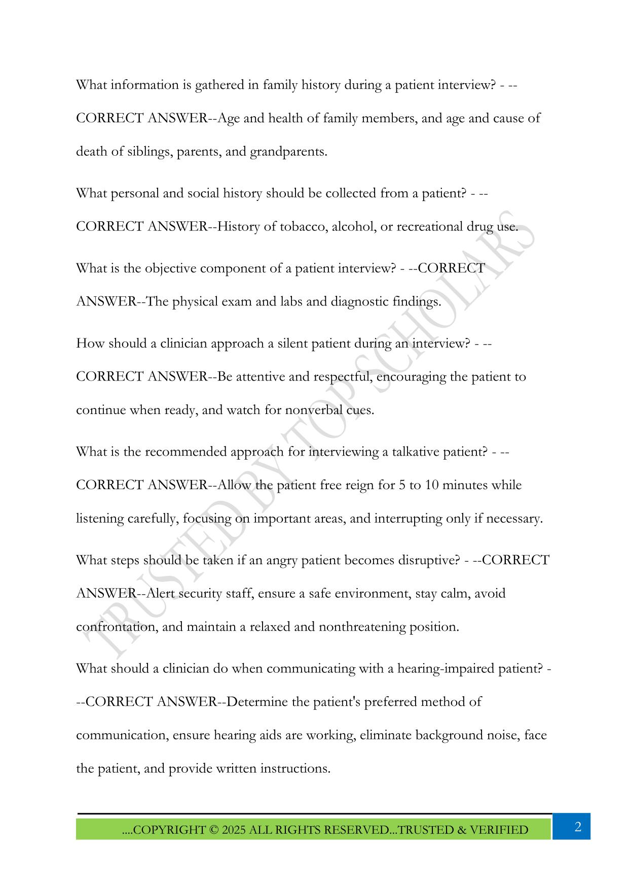 NUR-634 Midterm Exam Study Guide 2025 Questions and Answers