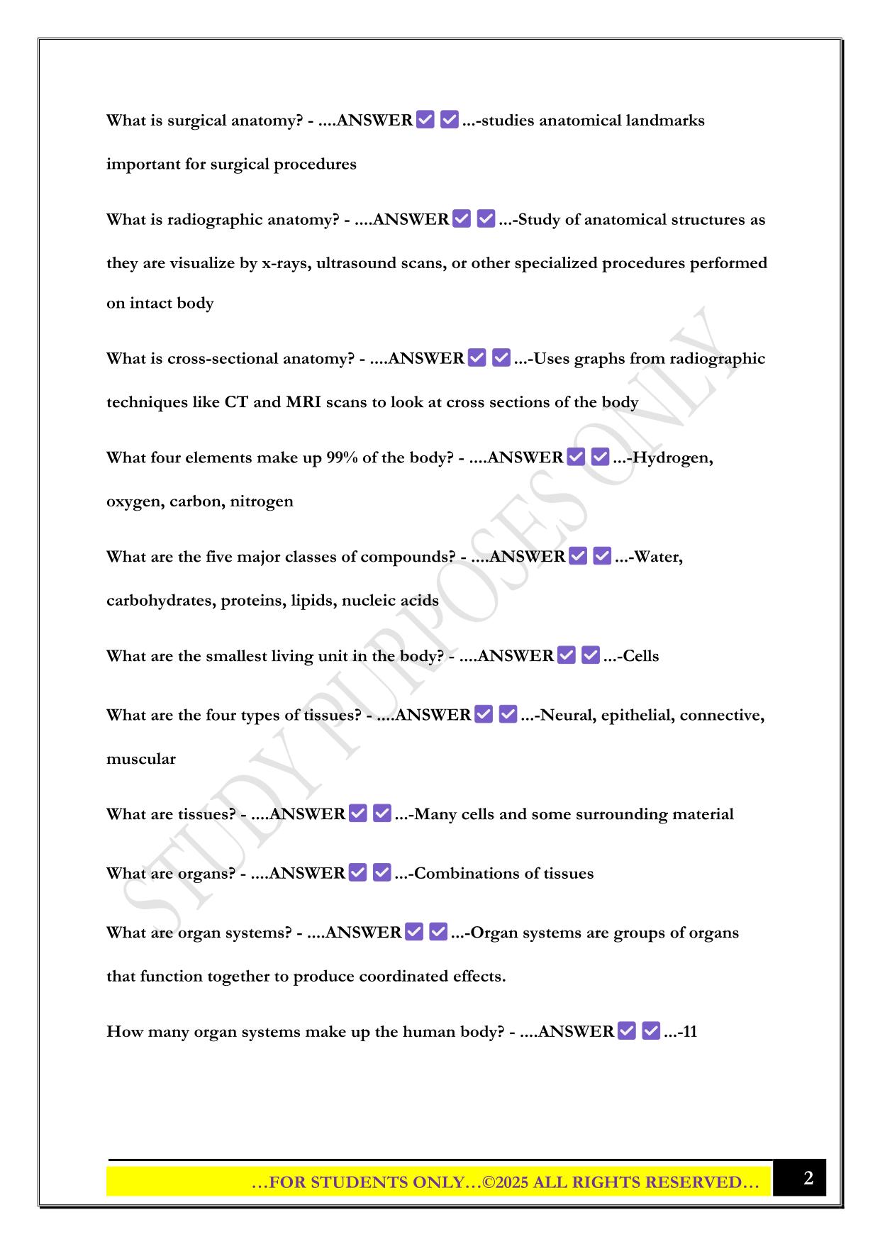 N261 Exam 1 (IUPUI) 2025 Questions and Answers