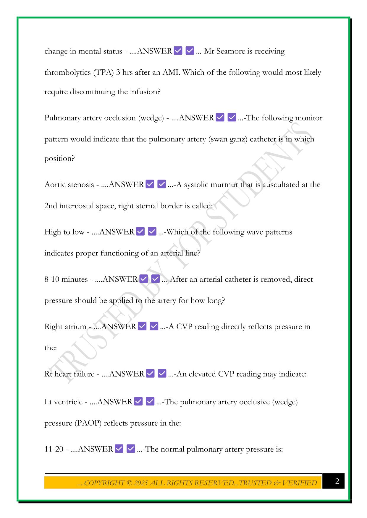 BKAT EXAM 2025 QUESTIONS AND ANSWERS