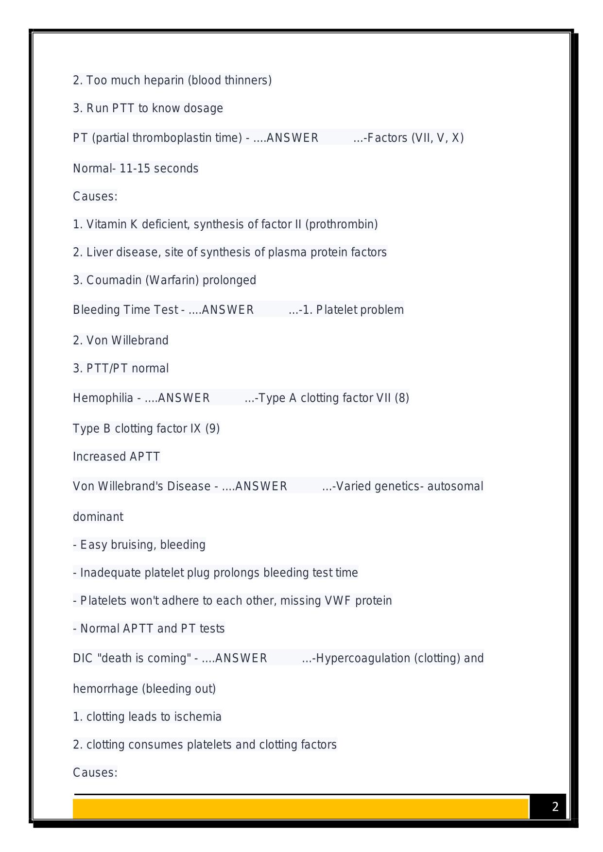 BIO-322 PATHO EXAM 2 2025 QUESTIONS AND ANSWERS