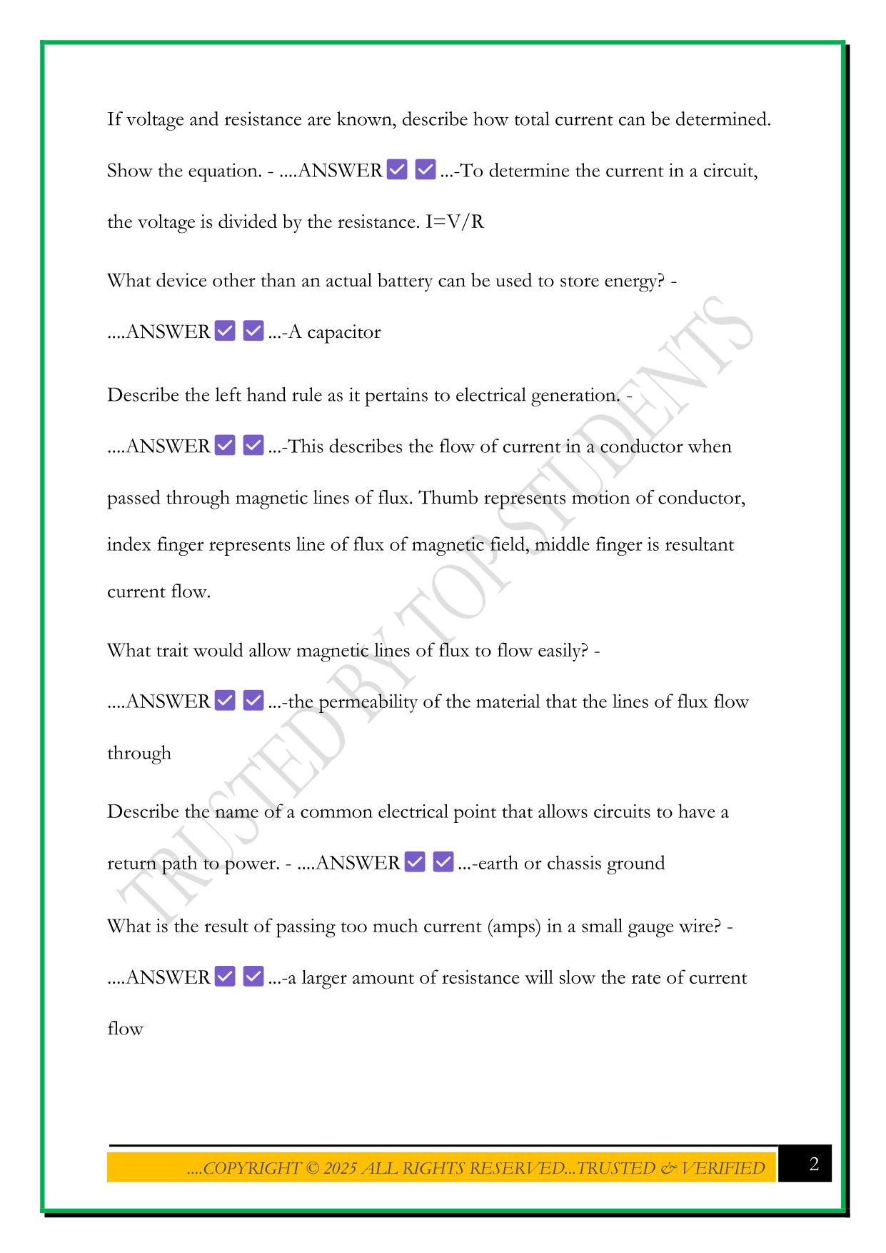 NCATT AET TEST STUDY GUIDE 2025 QUESTIONS AND ANSWERS