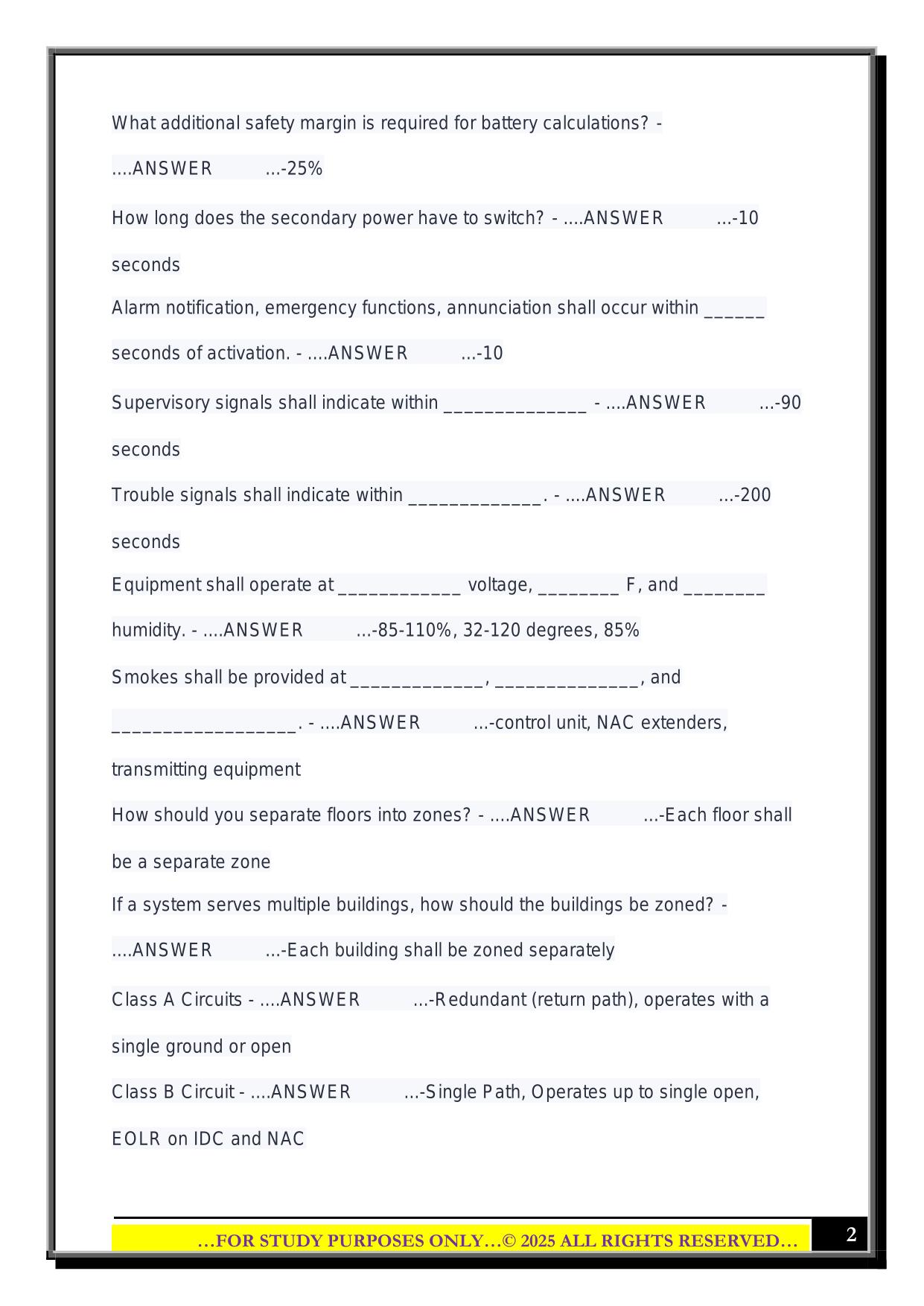 NICET 1 - Top 100 Exam 2025 Questions and Answers