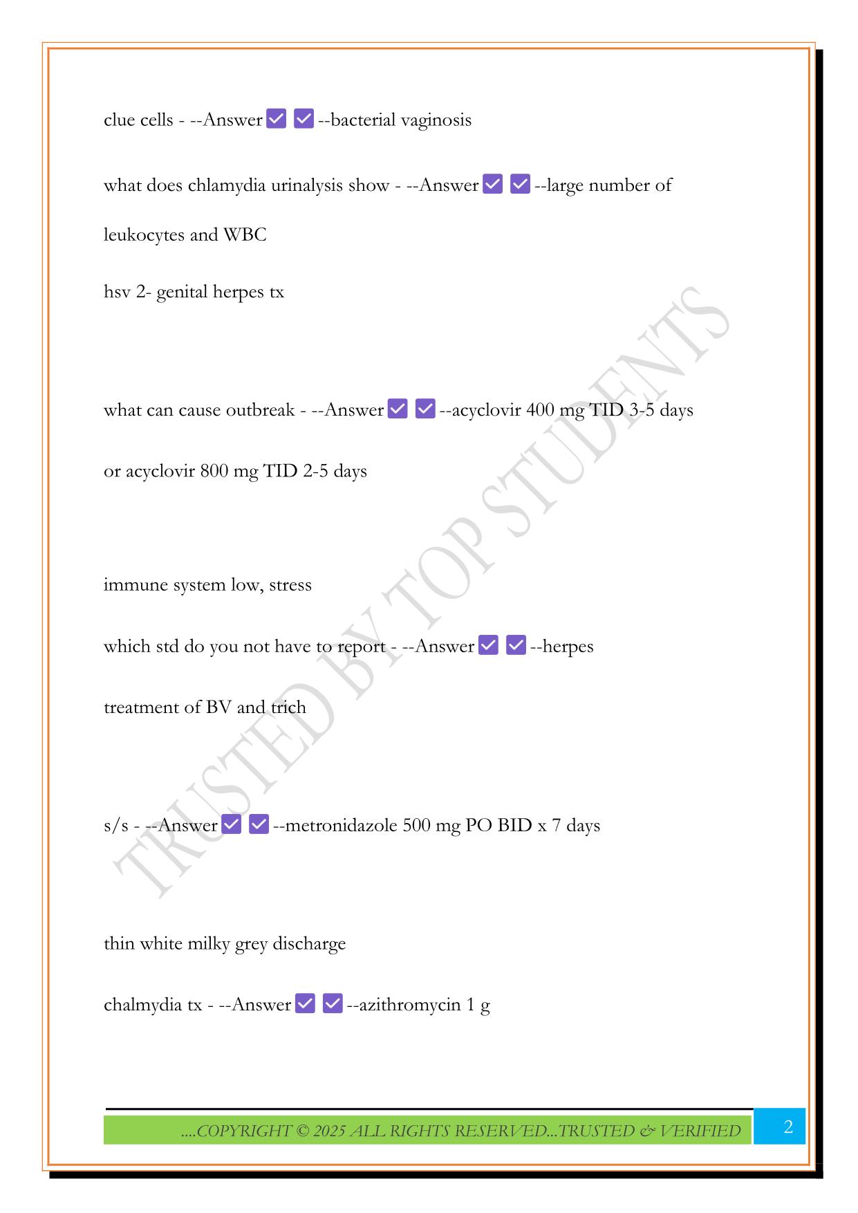 NR 602 midterm review Exam 2025 Questions and Answers