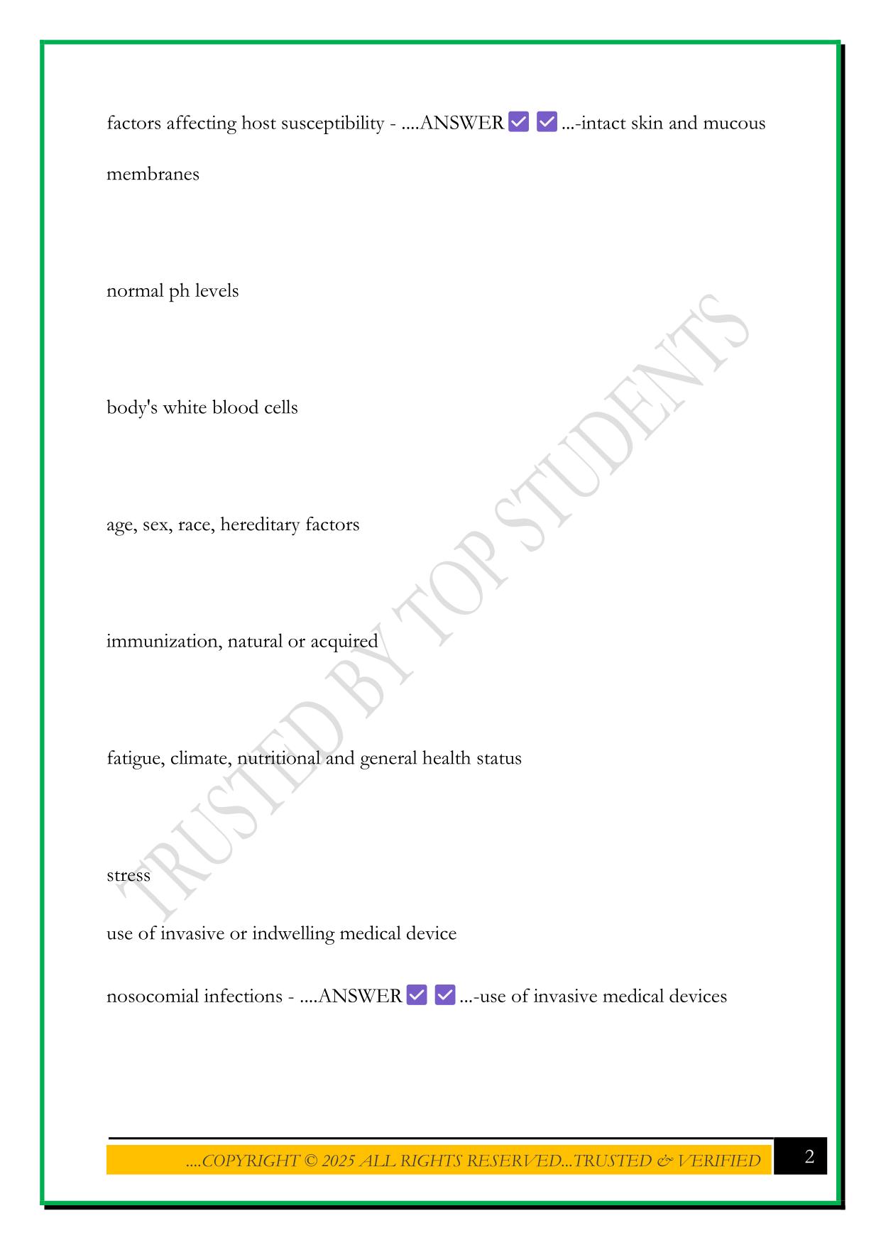 NURSING 6001 EXAM 1 2025 QUESTIONS AND ANSWERS