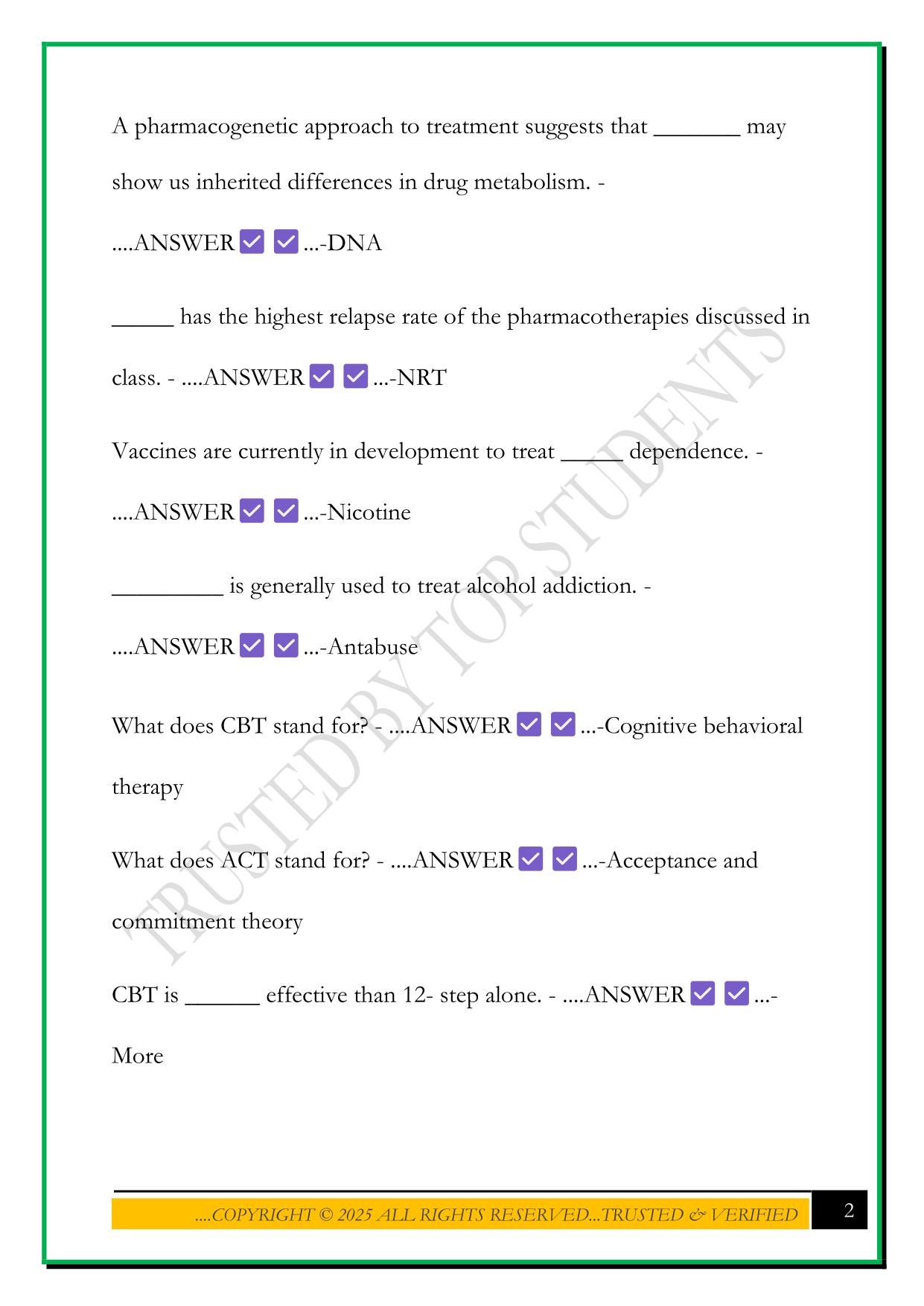 ABSC 360 FINAL EXAM 2025 QUESTIONS AND ANSWERS