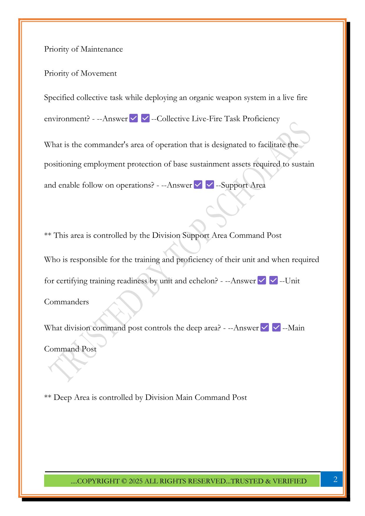 M100 Quiz Review 2025 Questions and Answers