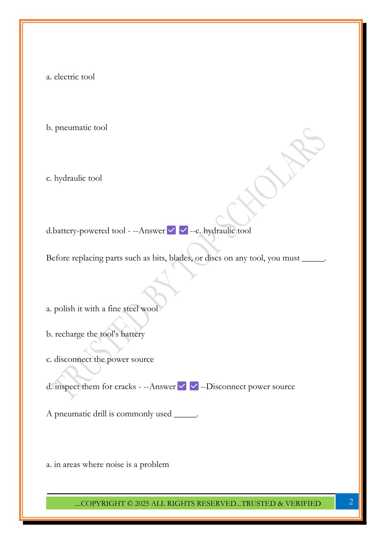 NCCER MOD 4 Core Exam 2025 Questions and Answers