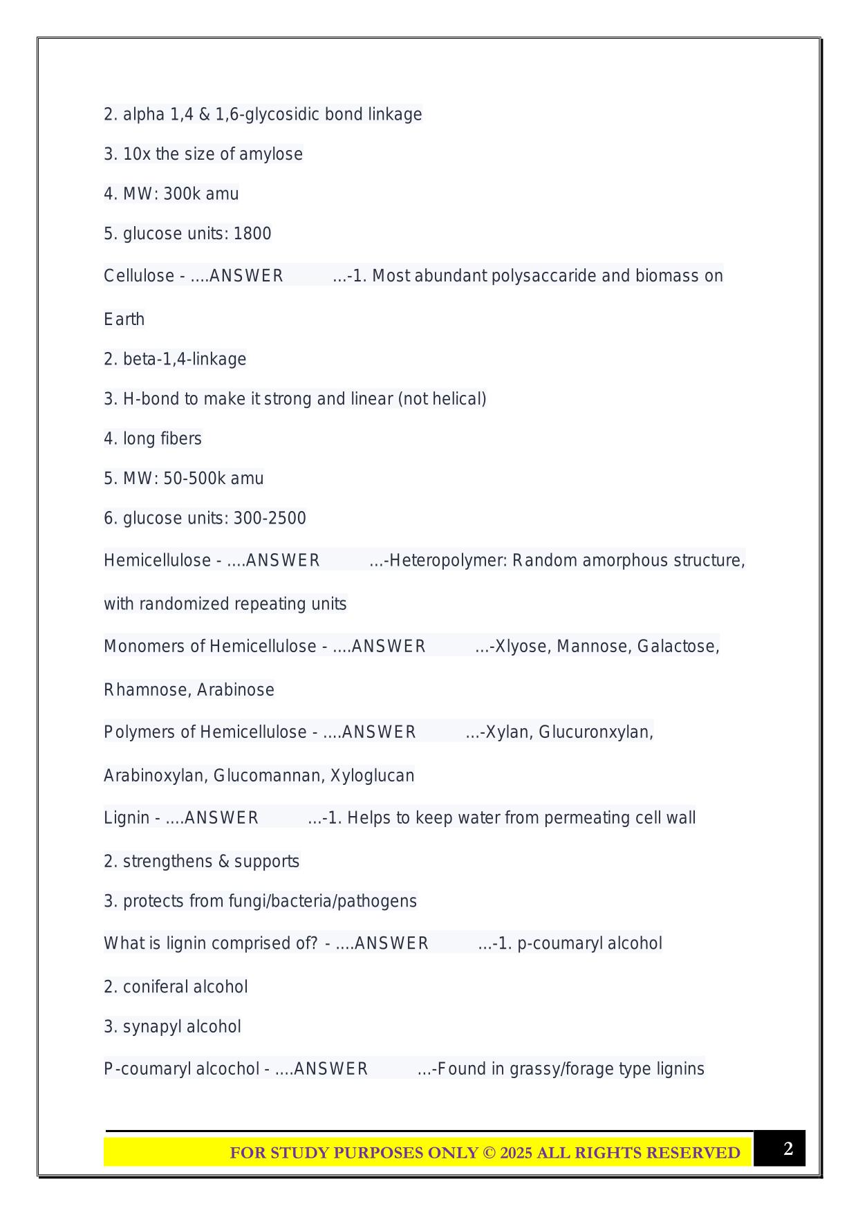 EGEE439-EXAM 2 2025 QUESTIONS AND ANSWER