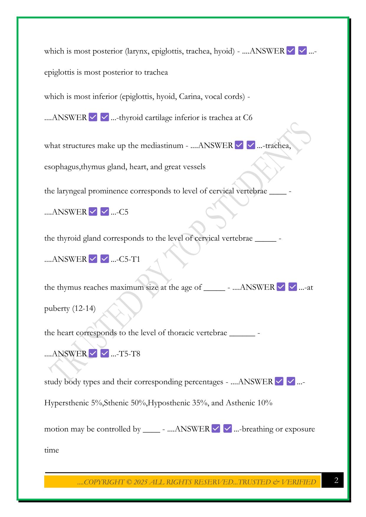 LRA 213 FINAL EXAM 2025 QUESTIONS AND ANSWERS