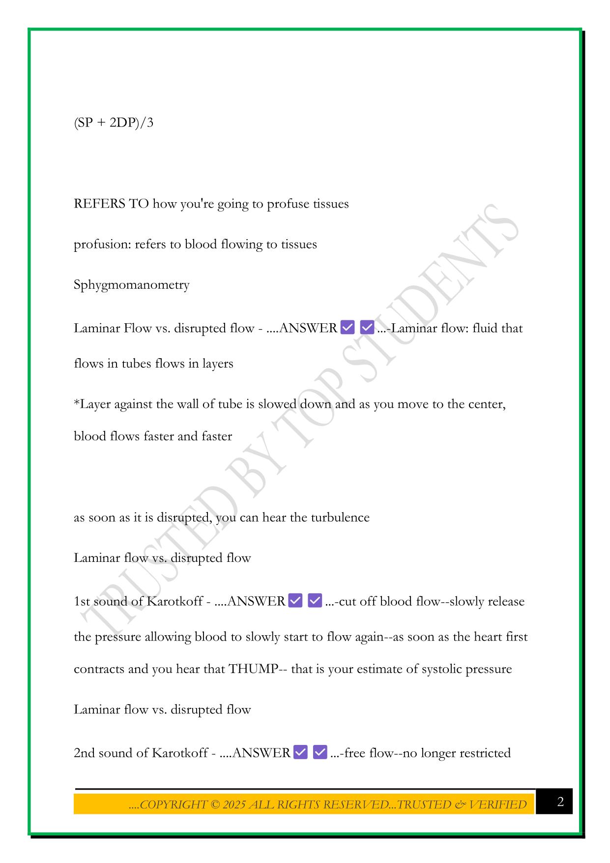 CH. 15 PHYSIOLOGY IUPUI DR. CLARK EXAM 3 2025 QUESTIONS AND ANSWERS
