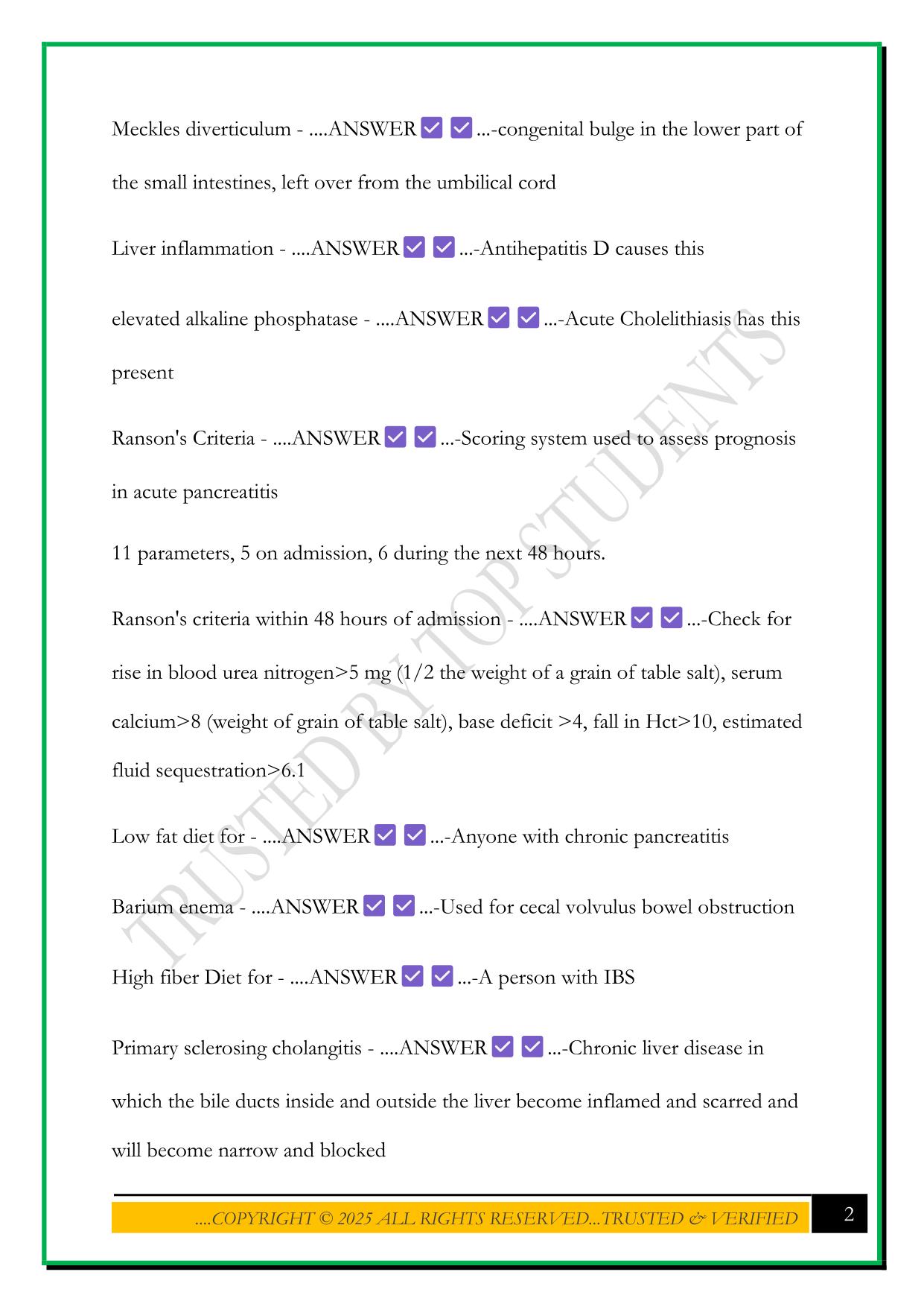 NSG 6001 FINAL EXAM 2025 QUESTIONS AND ANSWERS