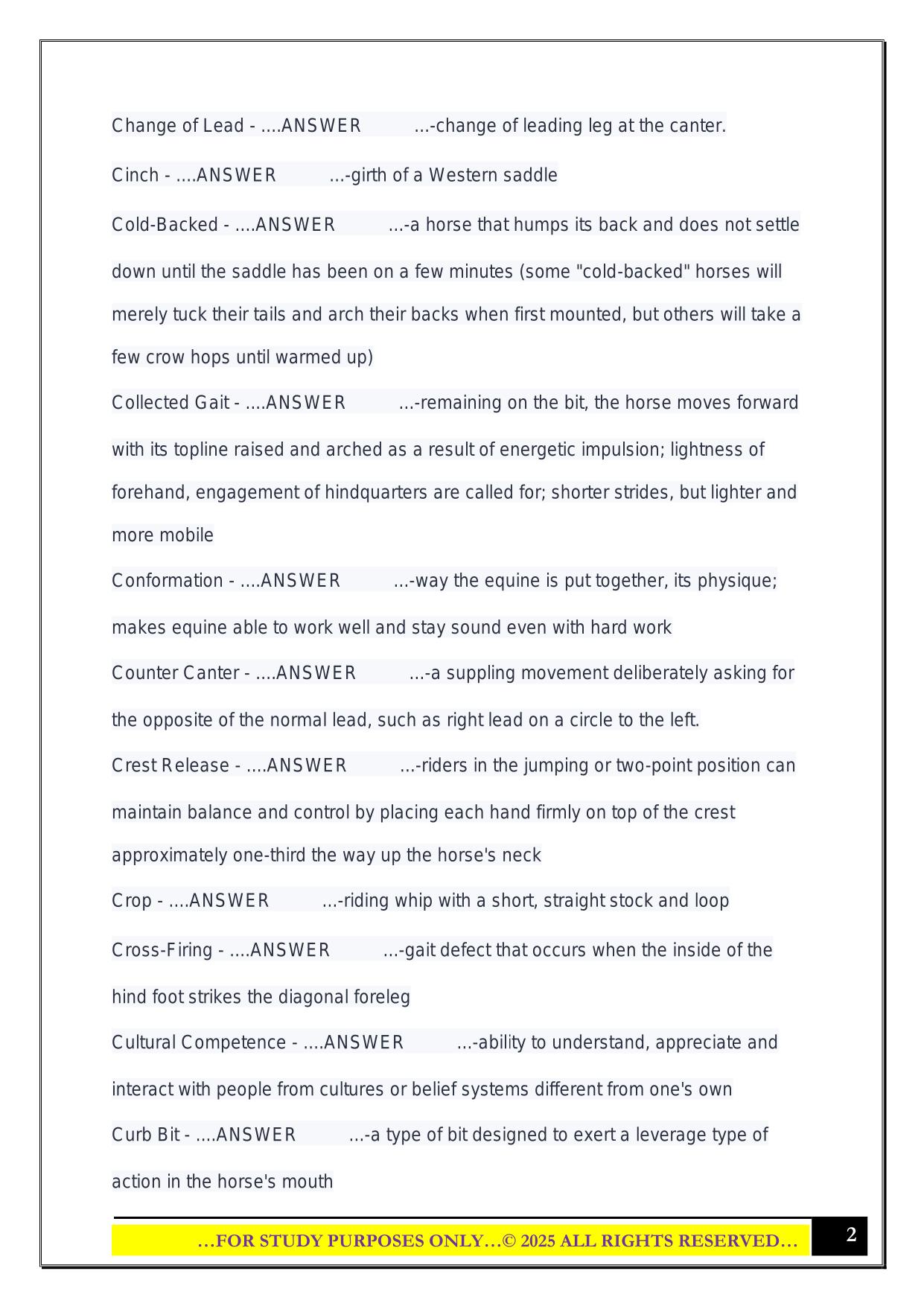 CTRI Exam (PATH) 2025 Questions and Answers