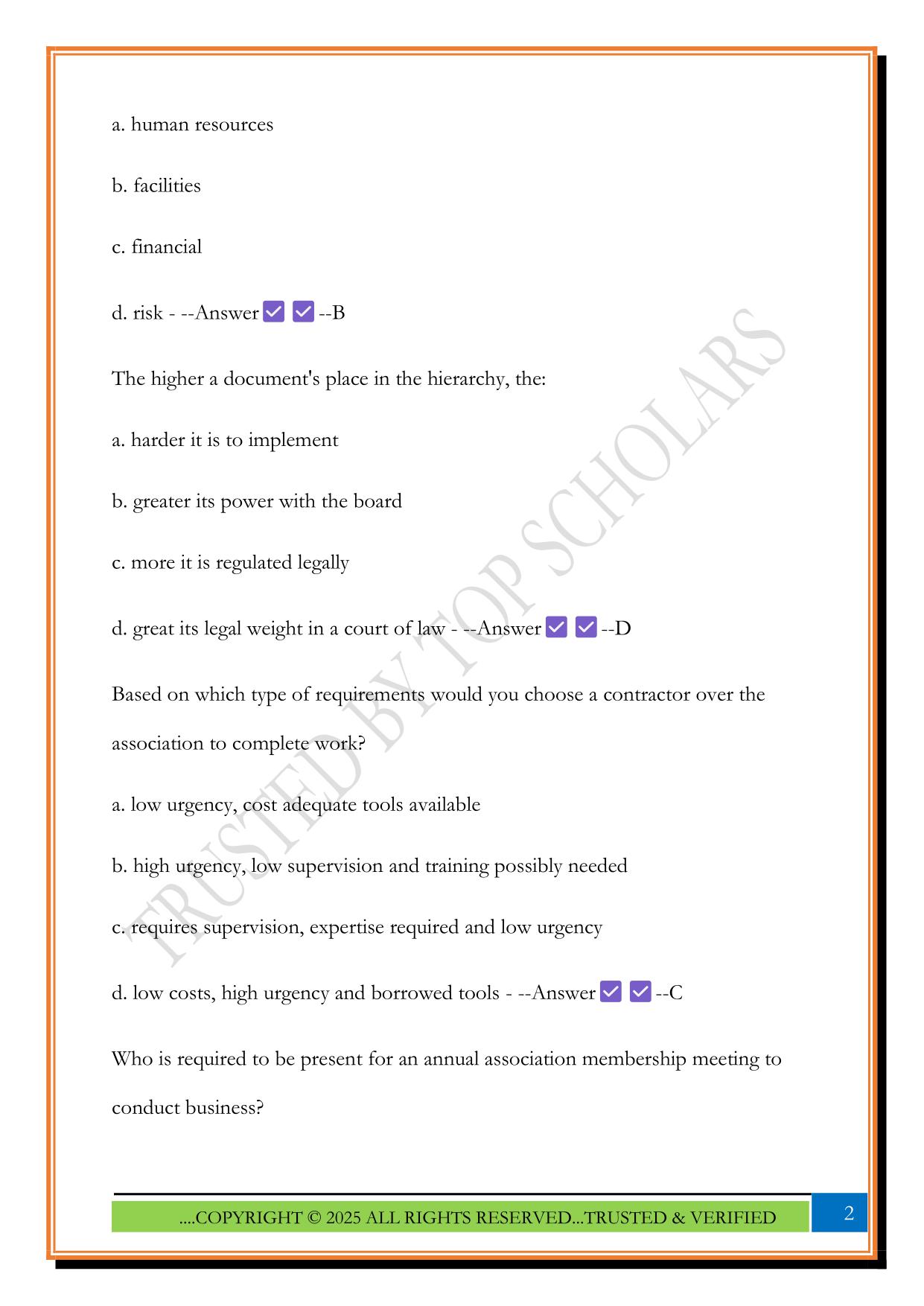CMCA Practice Exam 2025 Questions and Answers