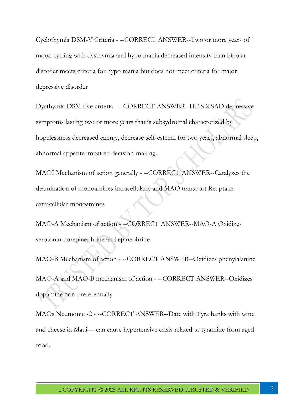NURS 663 Exam 1 2025 Questions and Answers