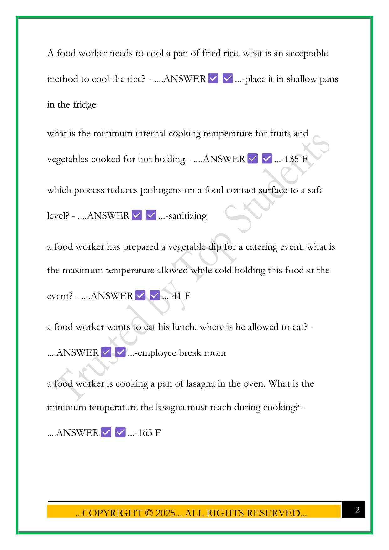 CFM EXAM 2025 QUESTIONS AND ANSWERS