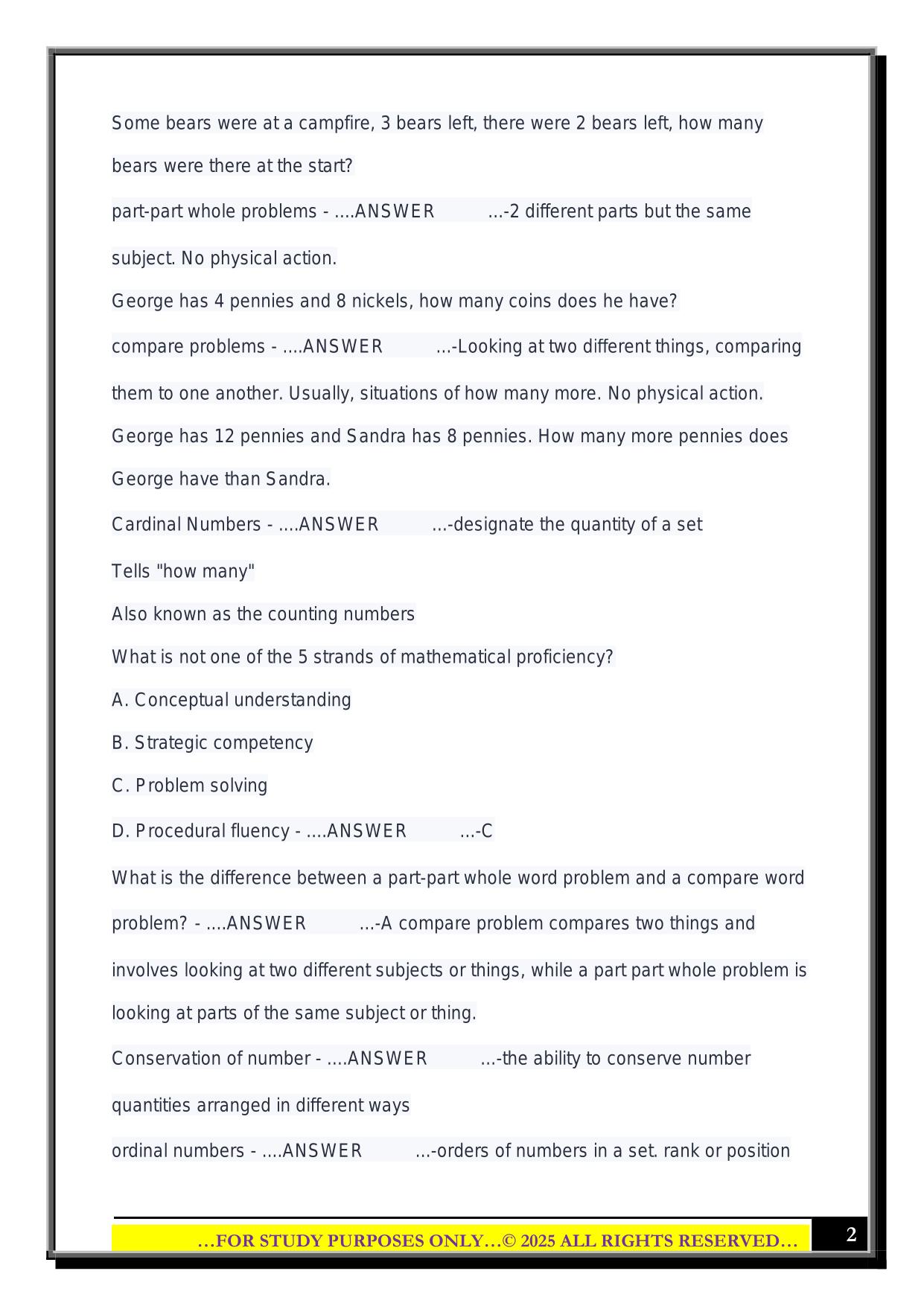 ELED 471 exam 1 2025 Questions and Answers