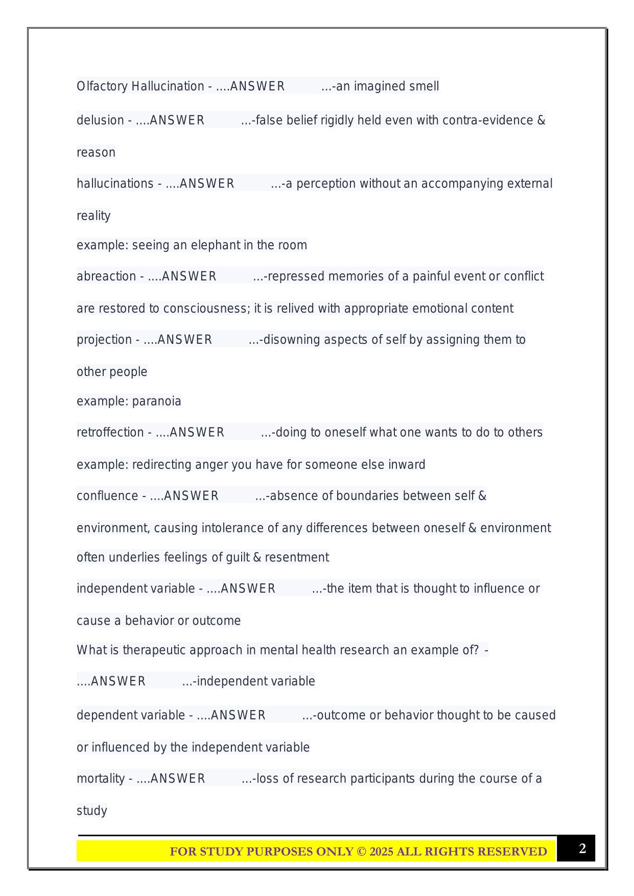 MSW Licensing Exam Prep 2025 Questions and Answers