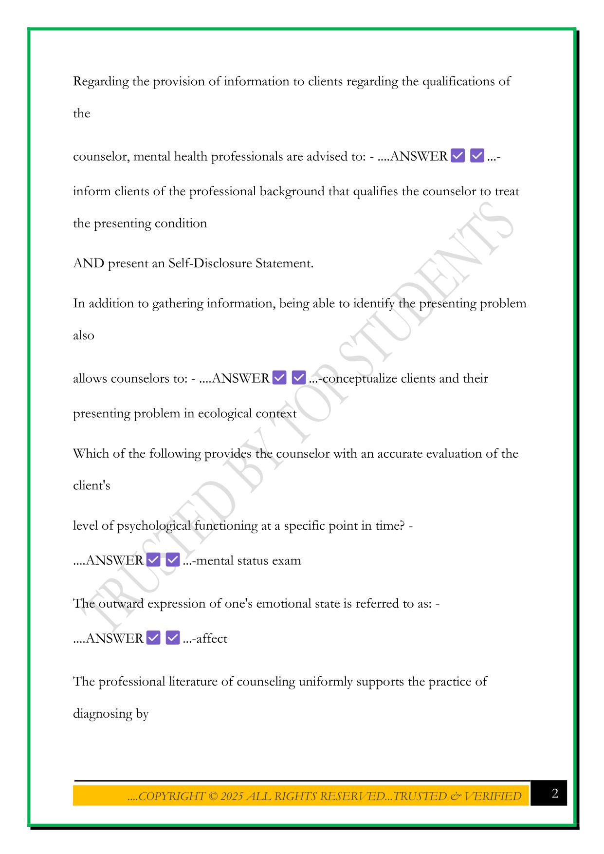 600 FINAL EXAM 2025 QUESTIONS AND ANSWERS