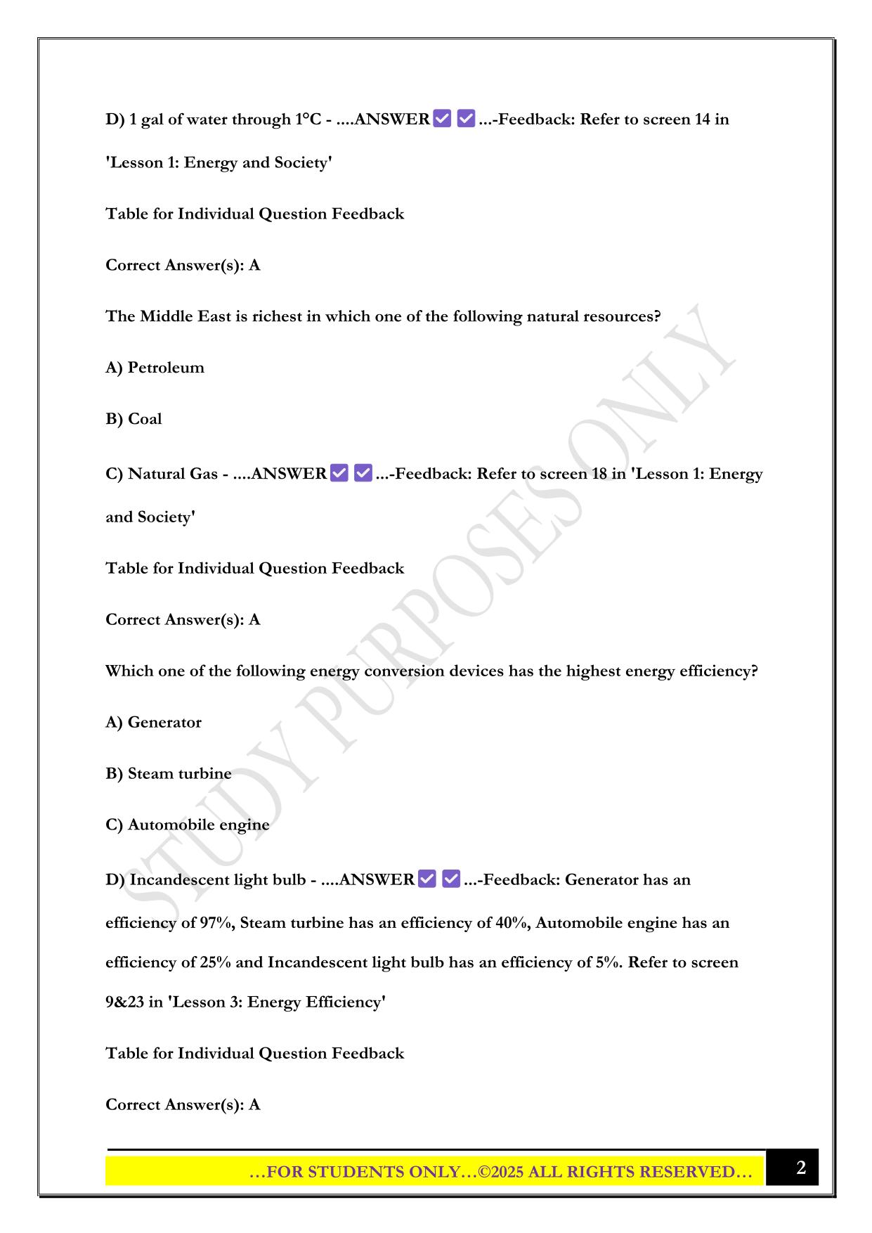EGEE 102 - Exam 1 2025 Questions and Answers