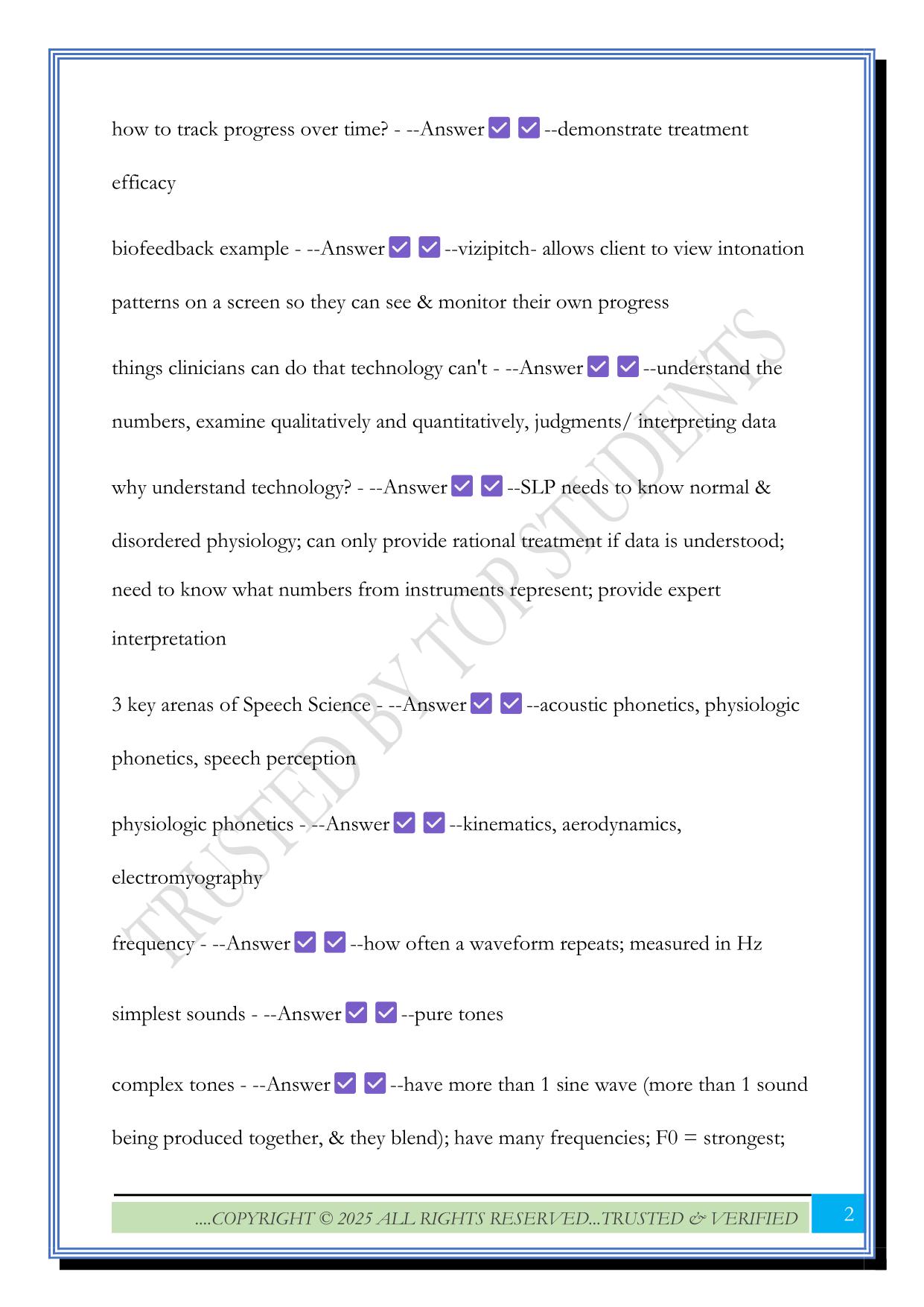 COMD 5070 Exam 1 2025 Questions and Answers