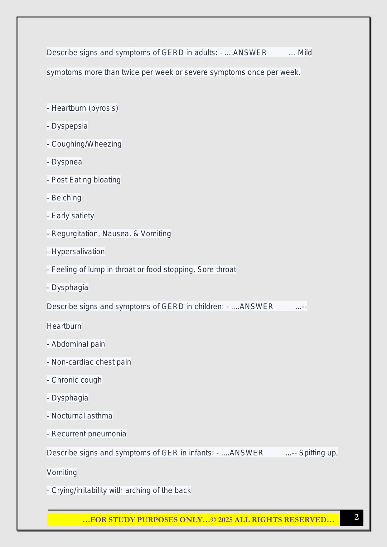 IUPUI Biophysical Processes Exam 3 2025 Questions and Answers