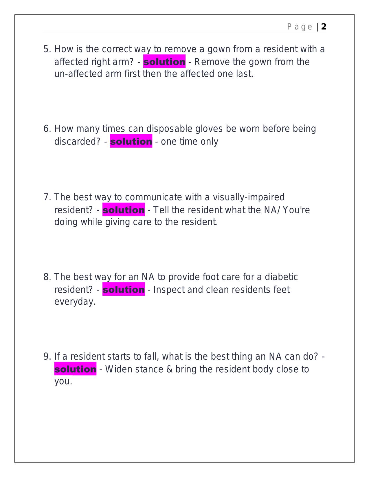 HARTMAN'S (C.N.A) FINAL EXAM 2025 QUESTIONS AND ANSWERS.