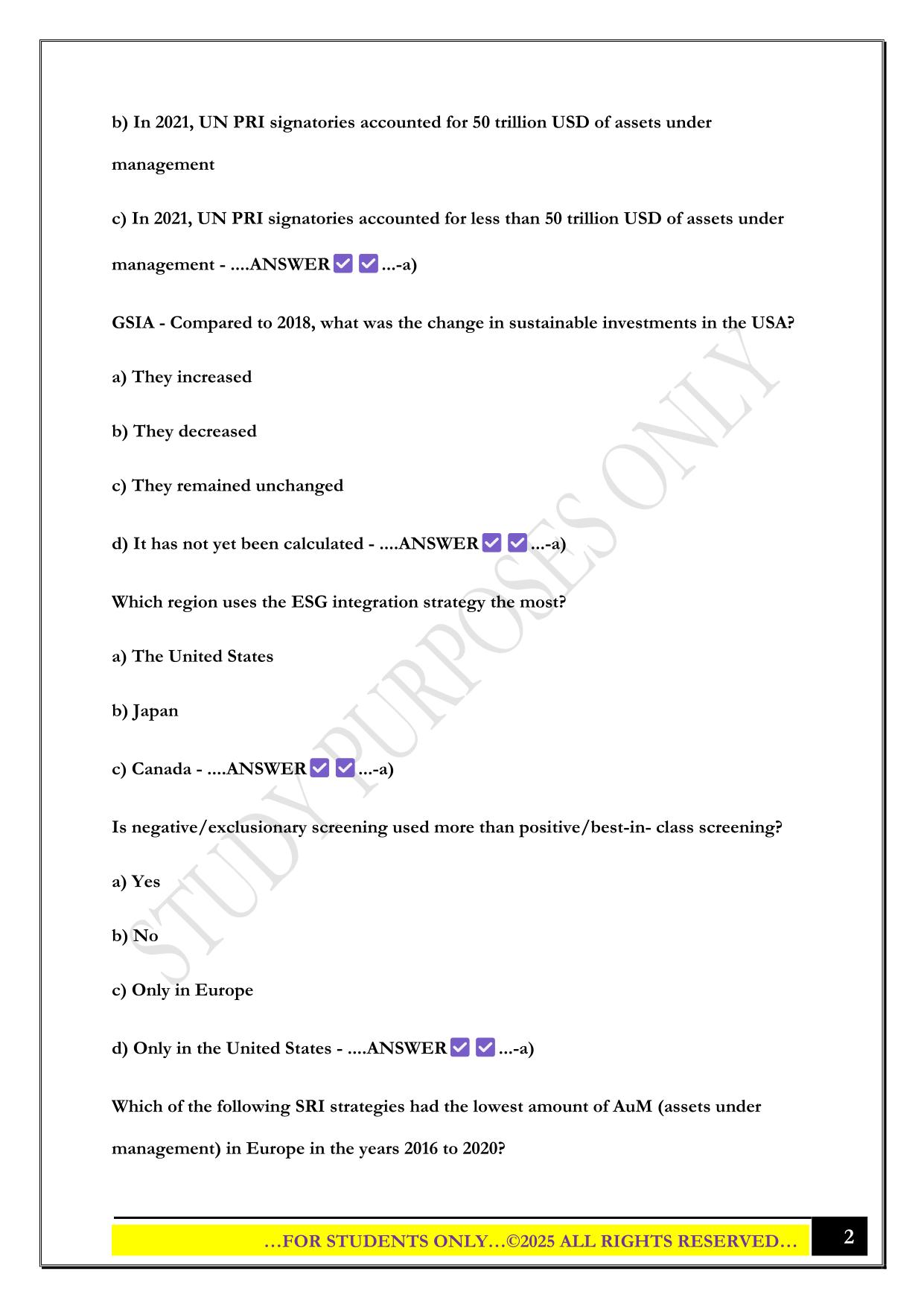 CESGA Module 3 Exam 2025 Questions and Answers