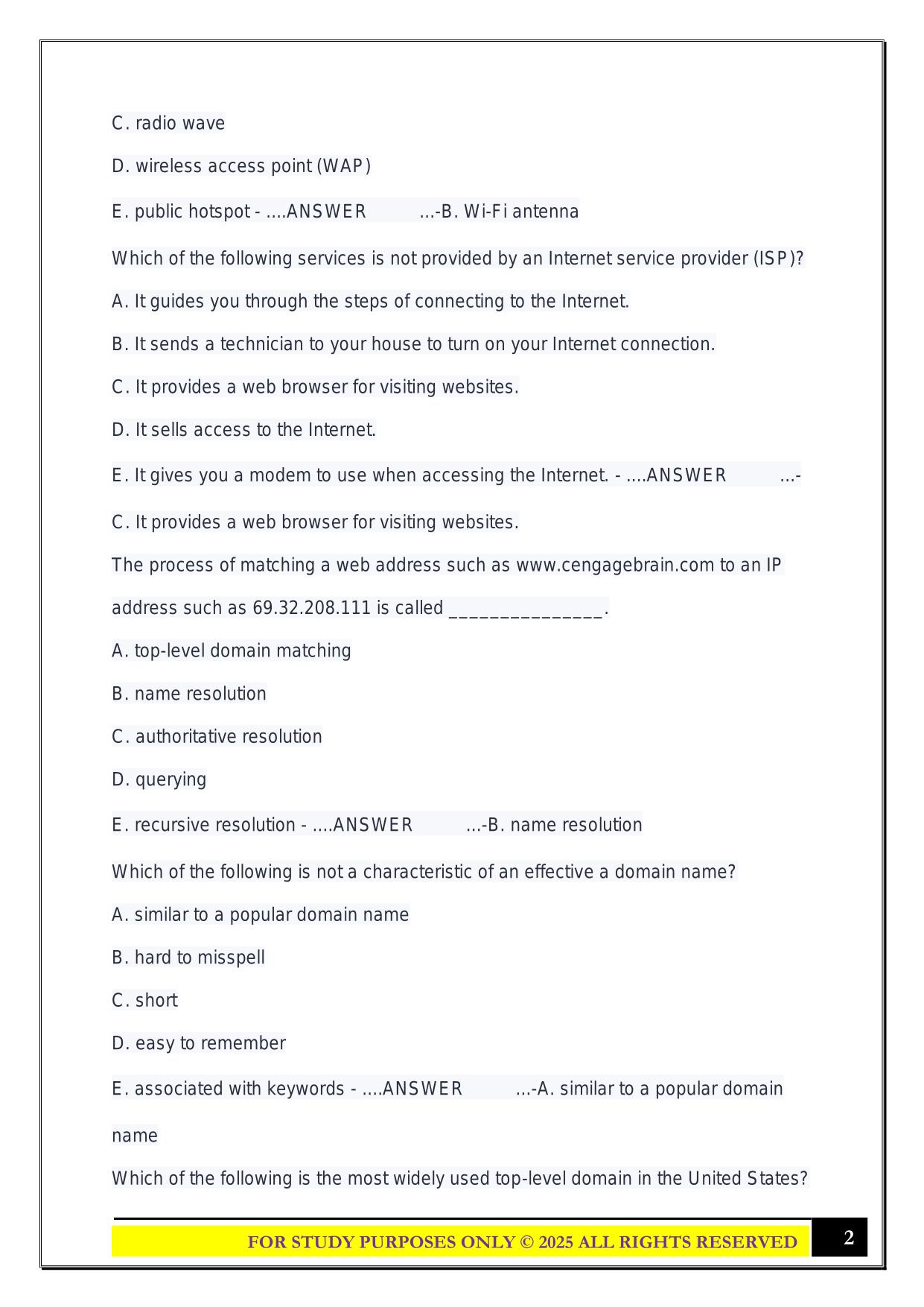 SAM Training Module 2 2025 Questions and Answers