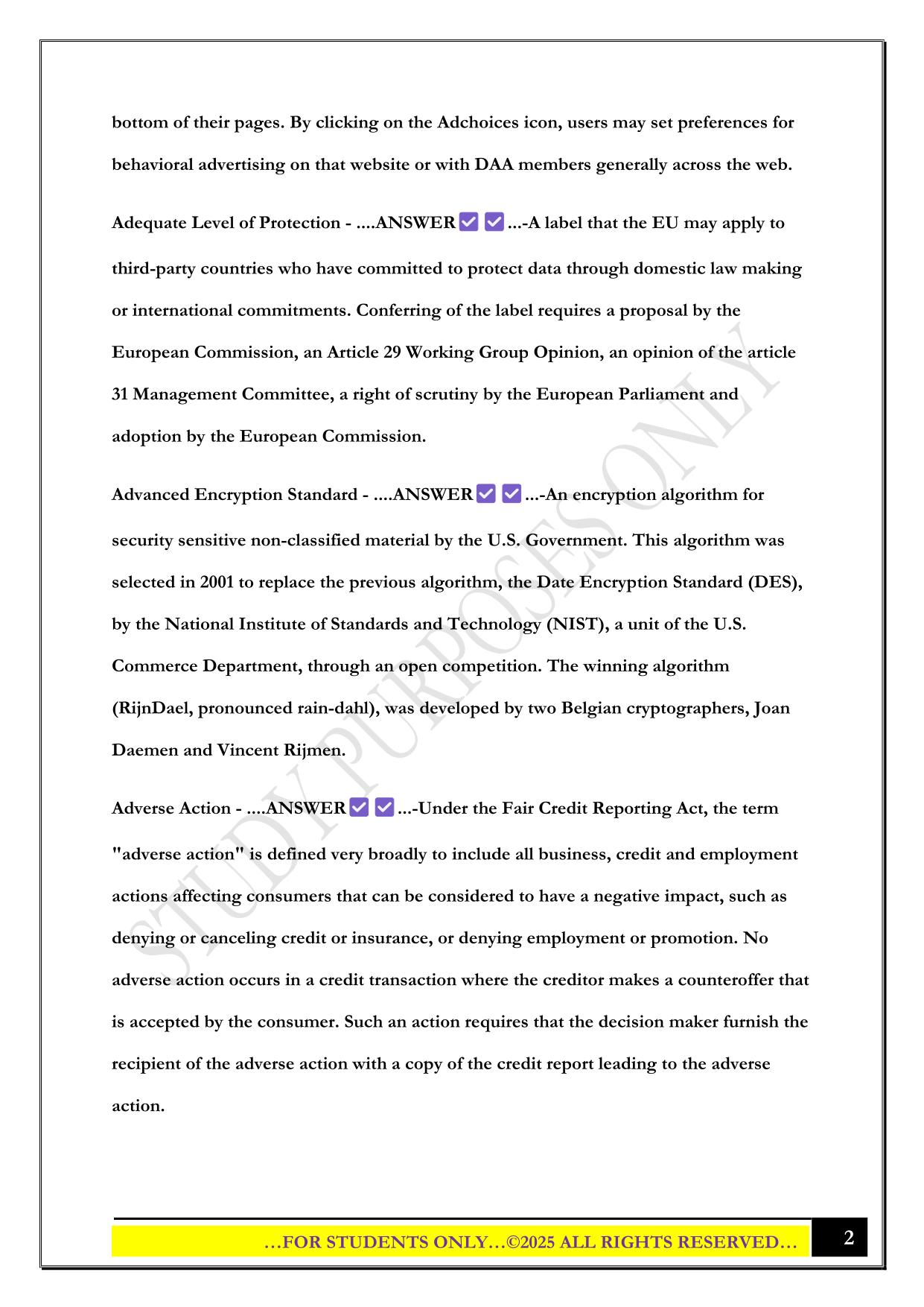 CIPT, CIPT - Certified Information Privacy Technologist, CIPT, IAPP-CIPT Exam 2025 Questions and Answers