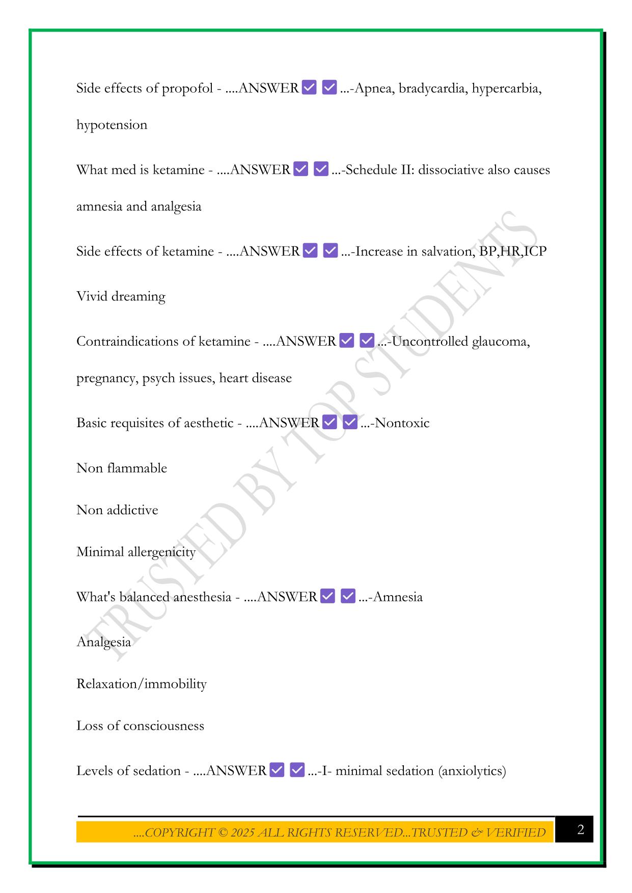 DAANCE PRACTICE TEST 2025 QUESTIONS AND ANSWERS