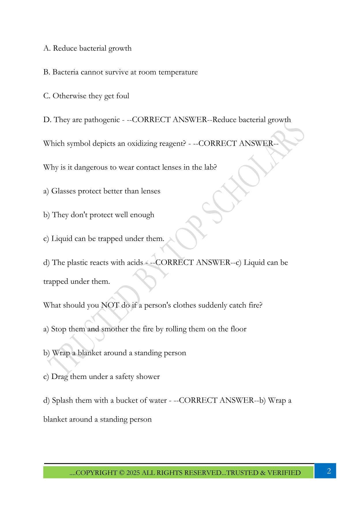 BIOS 242 - Lab Practical Study Guide Exam 2025 Questions and Answers