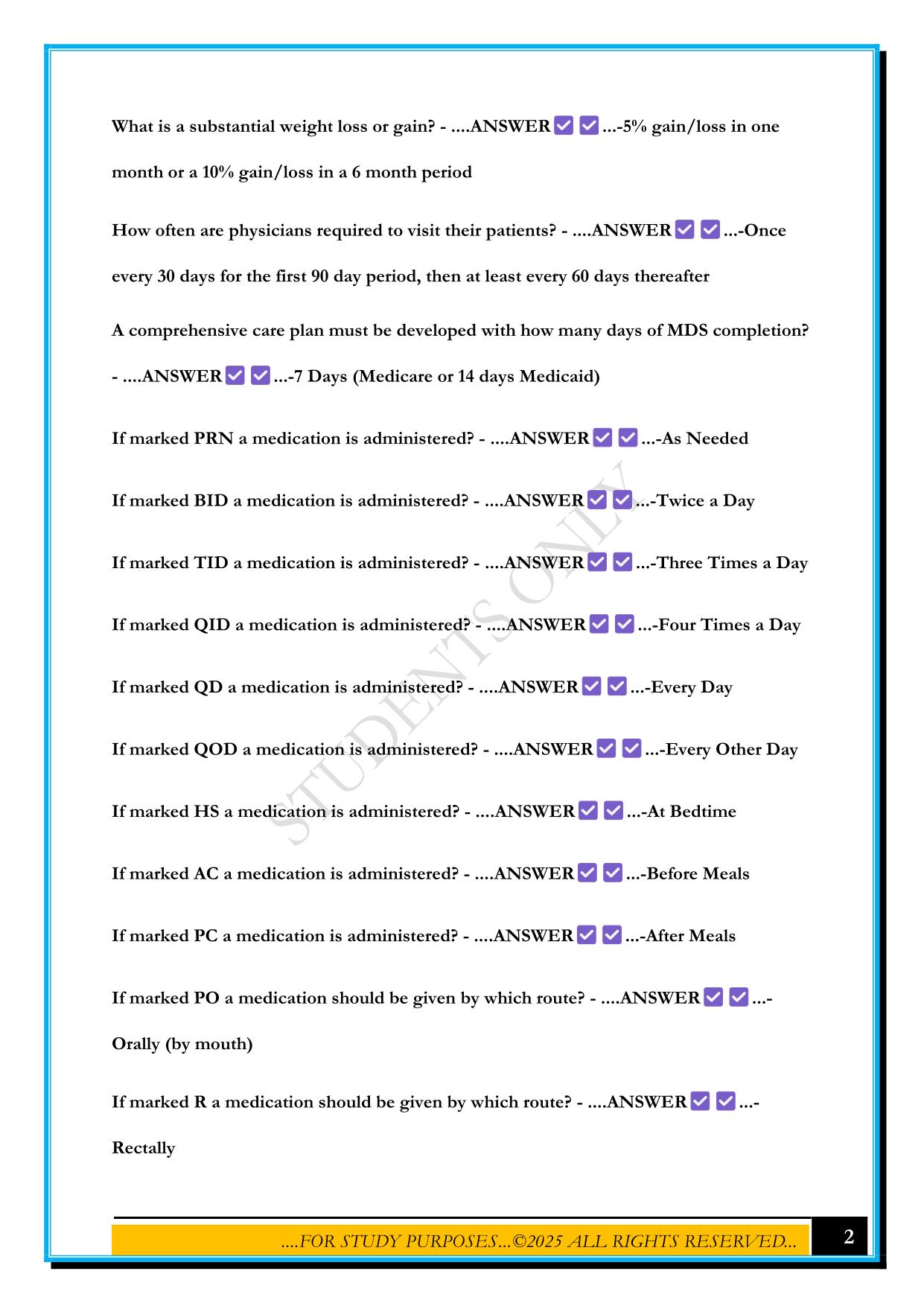 NAB EXAM 2025 QUESTIONS AND ANSWERS