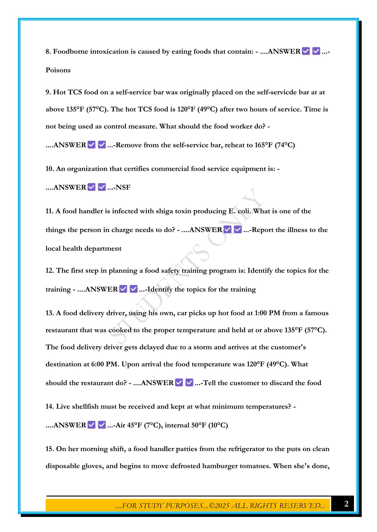 TAP SERIES EXAM 2025 QUESTIONS AND ANSWERS