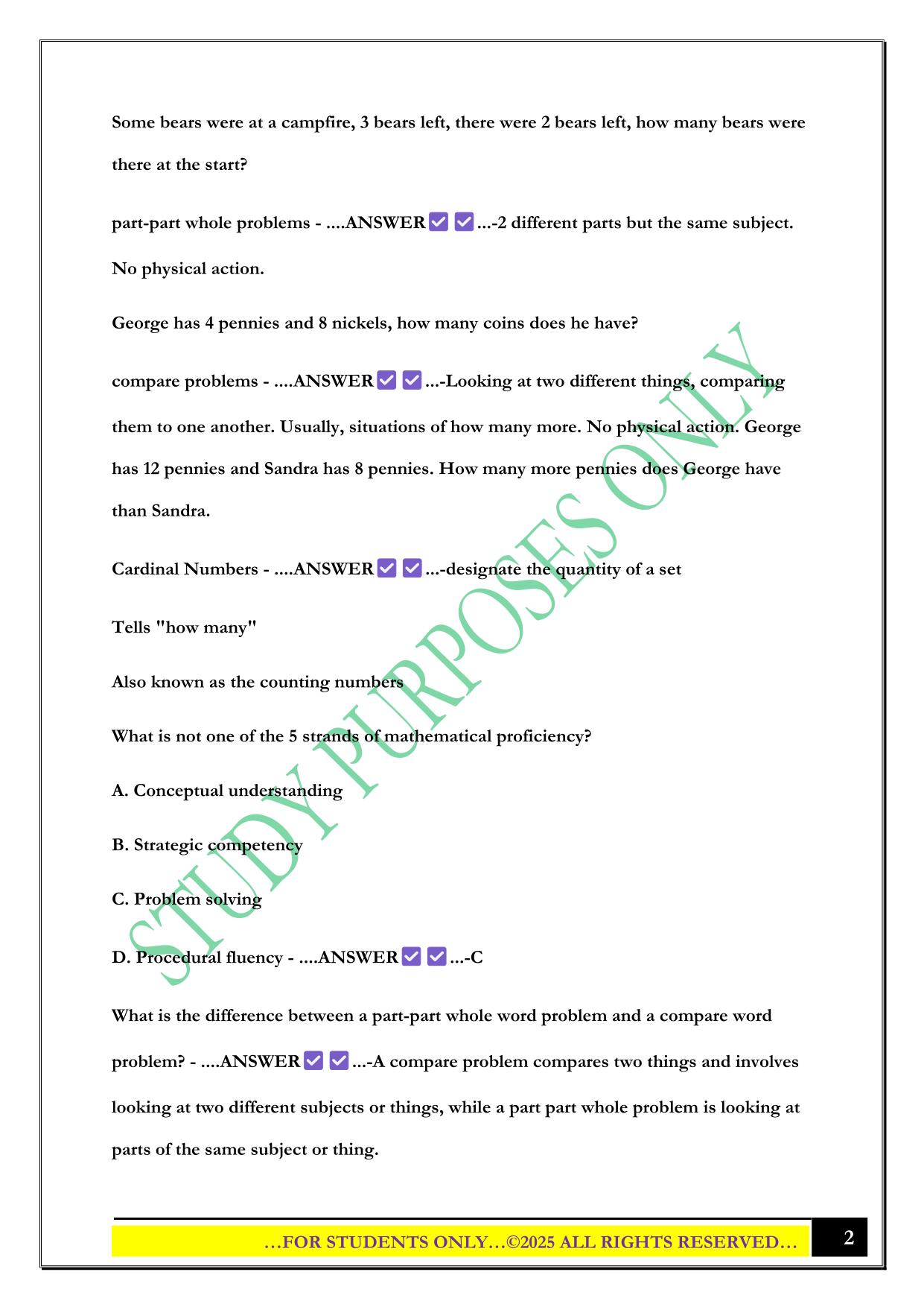 ELED 471 exam 1 2025 Questions and Answers