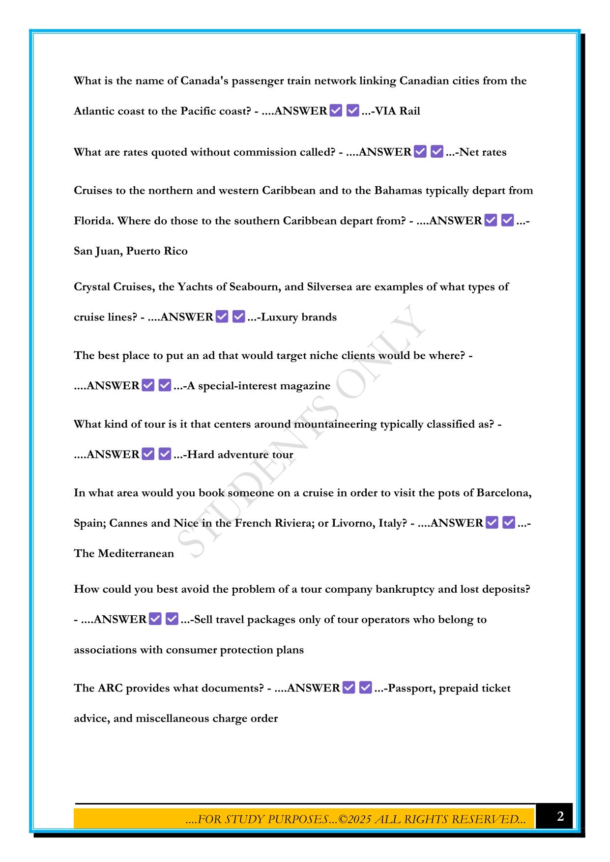 PRACTICE TAP EXAM REVIEW 2025 QUESTIONS AND ANSWERS