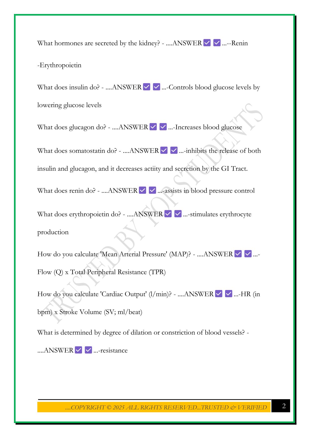 COKO EXAM STUDY DECK 2 EXAM 2025 QUESTIONS AND ANSWERS