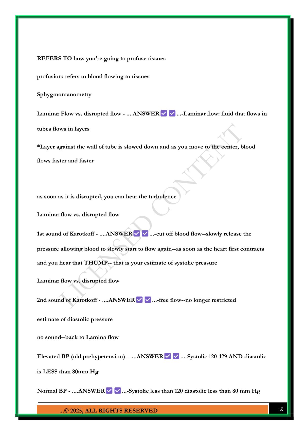 CH. 15 PHYSIOLOGY IUPUI DR. CLARK EXAM 3 2025 QUESTIONS AND ANSWERS