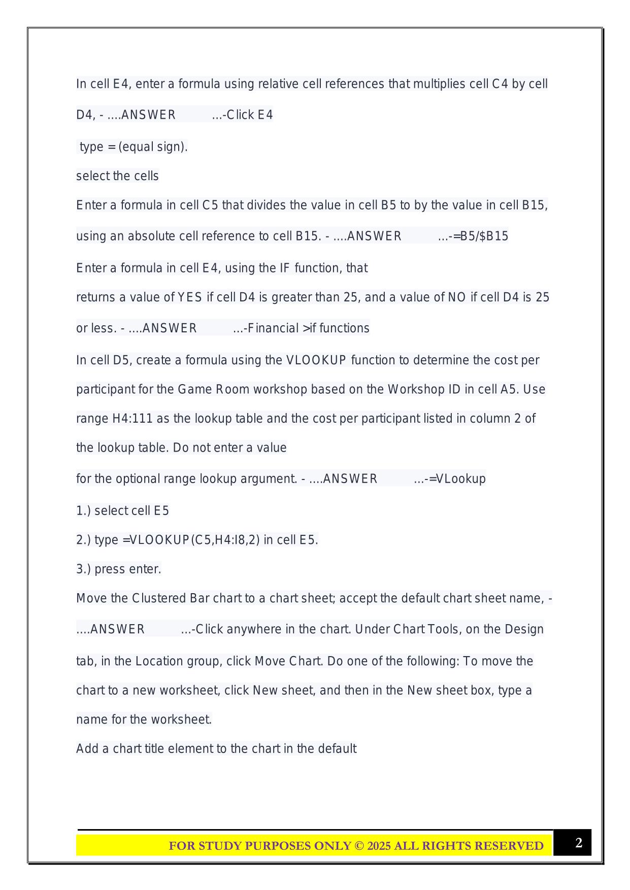 SAMs Final Exam 2025 Questions and Answers