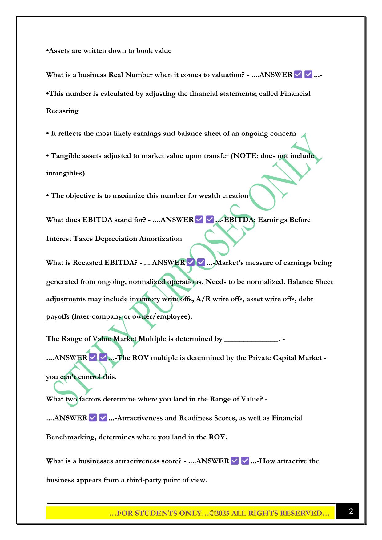 CEPA Term Flashcards - Session 2 Exam 2025 Questions and Answers