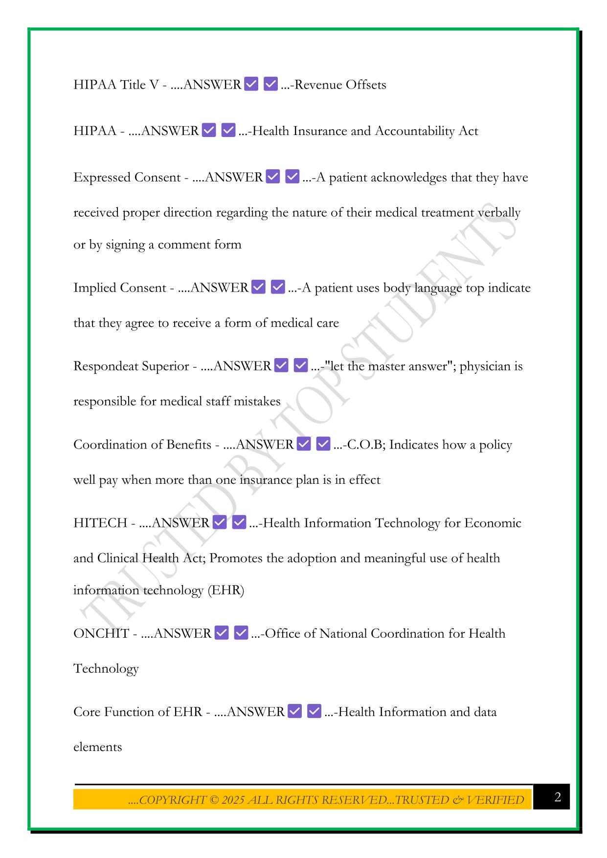 AMCA CERTIFICATION EXAM 2025 QUESTIONS AND ANSWERS