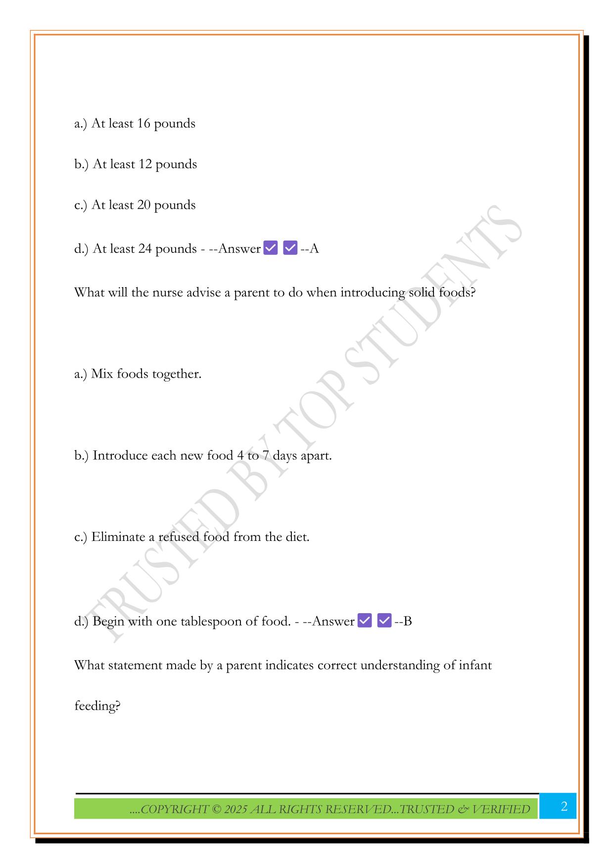 MN580 Unit 1 Exam 2025 Questions and Answers