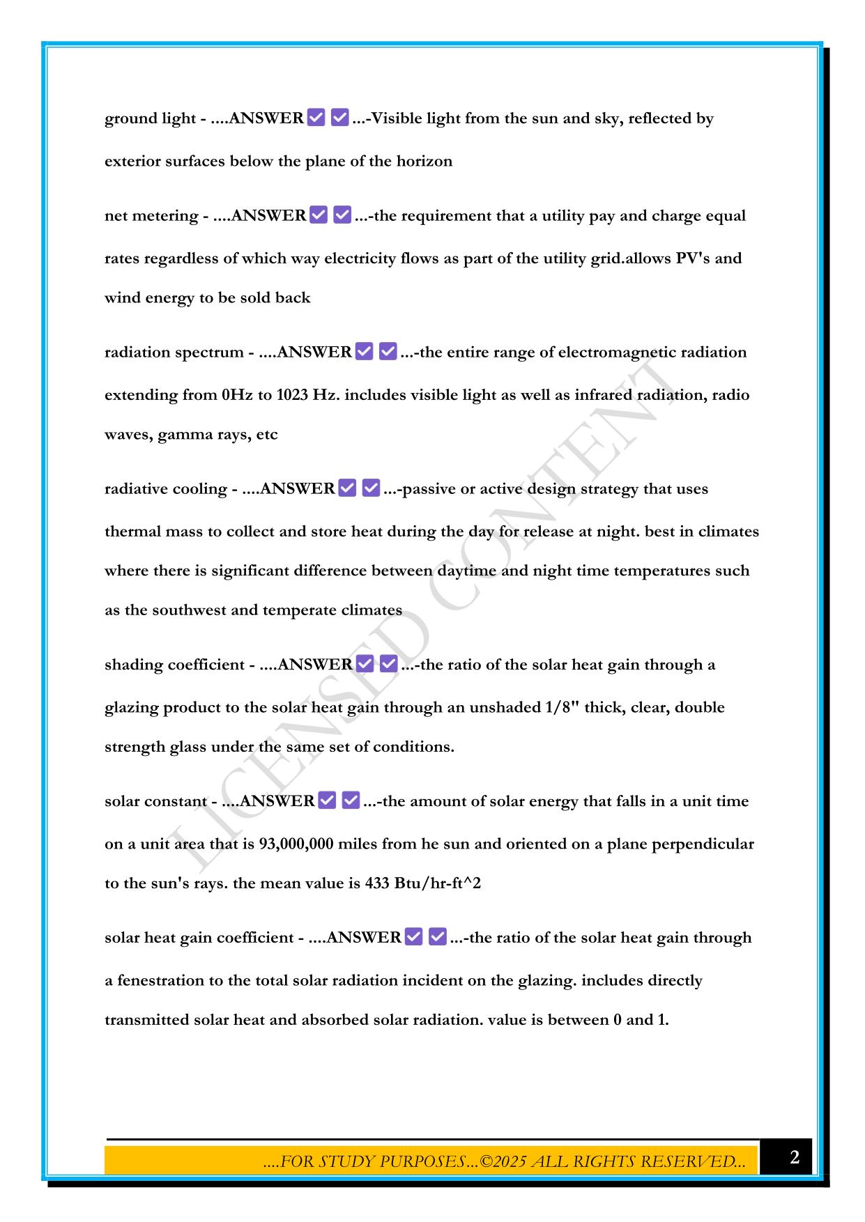 ARE 5.0 PROJECT PLANNING & DESIGN EXAM 2025 QUESTIONS AND ANSWERS