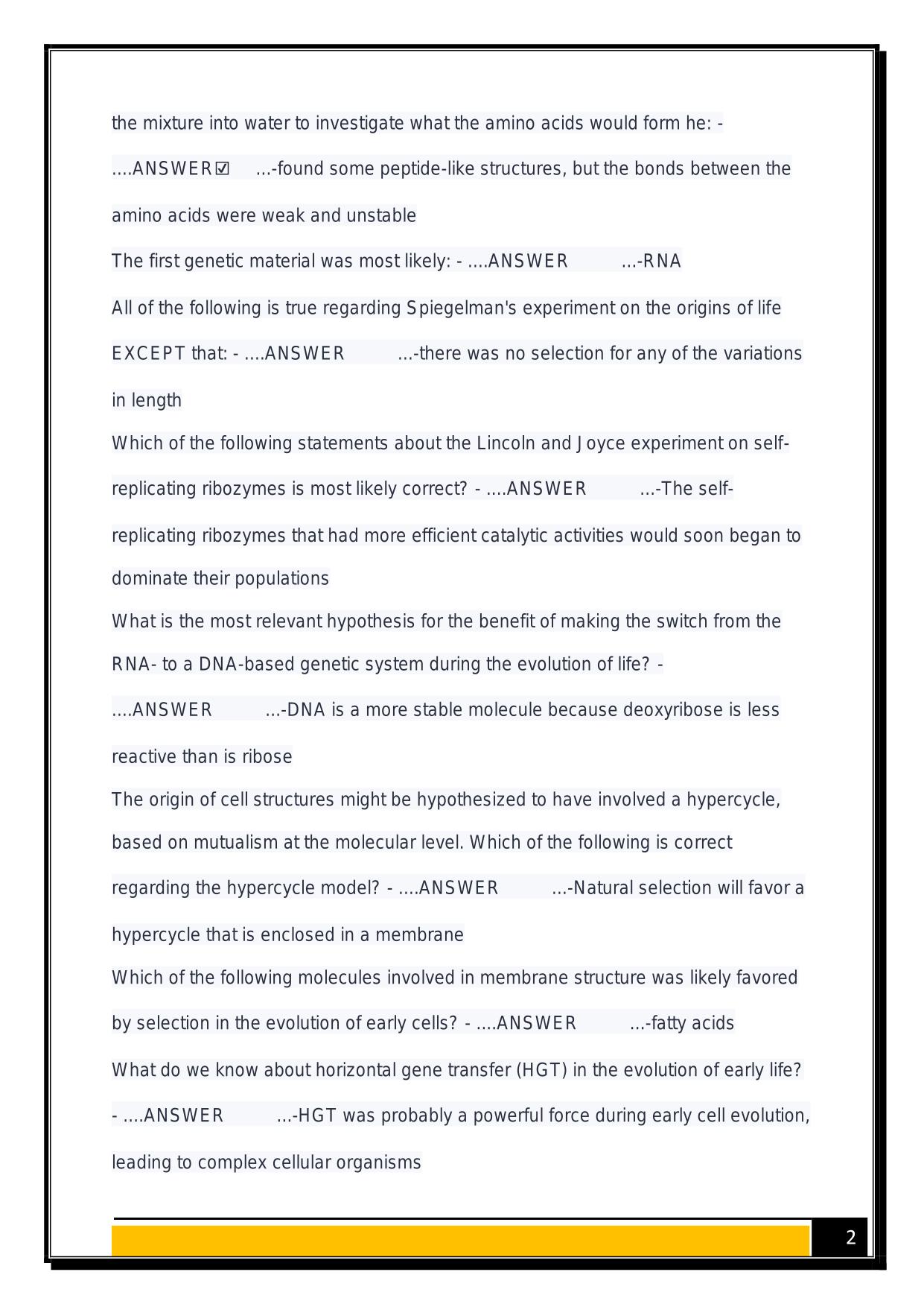 Biol 322 Exam 4 (ch. 11-15, 18, 19, 20) 2025 Questions and Answers