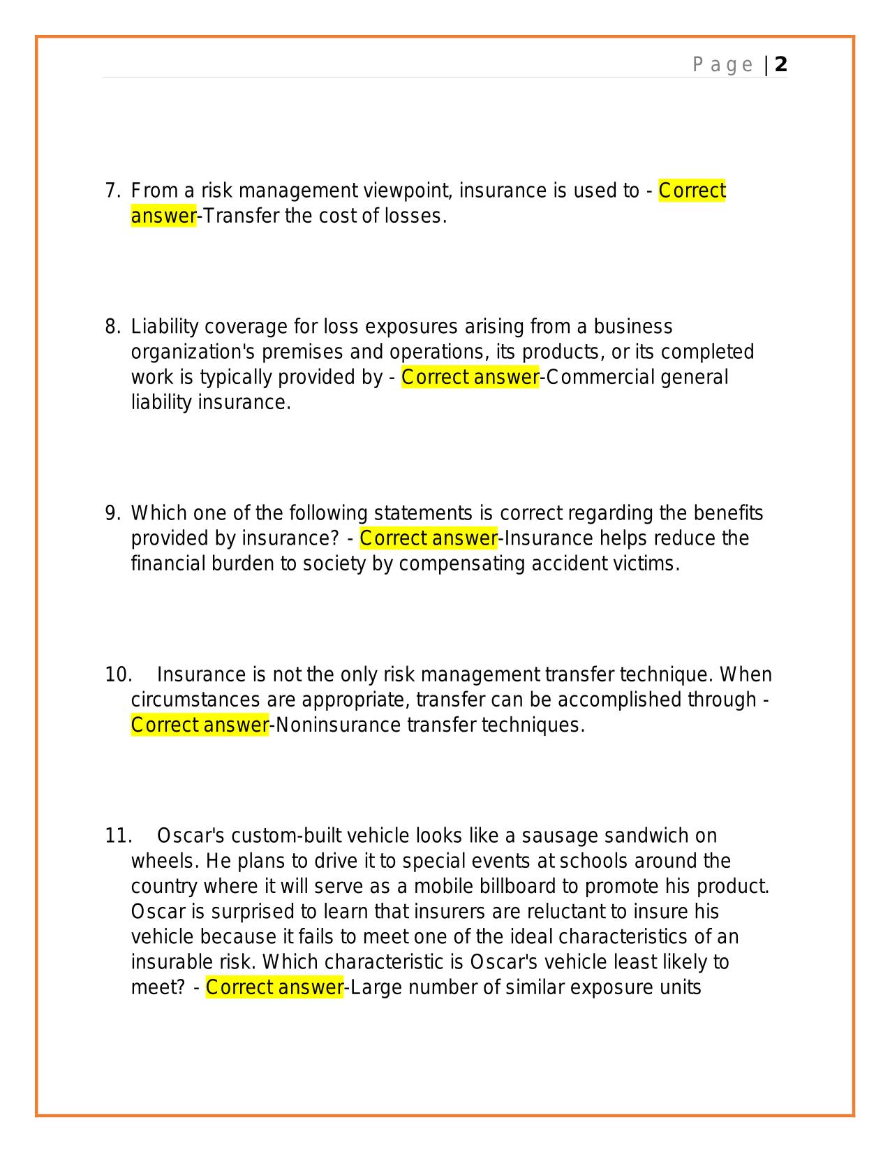 FLORIDA 2-20 AGENTS LICENSE EXAM 2025 QUESTIONS AND ANSWERS.