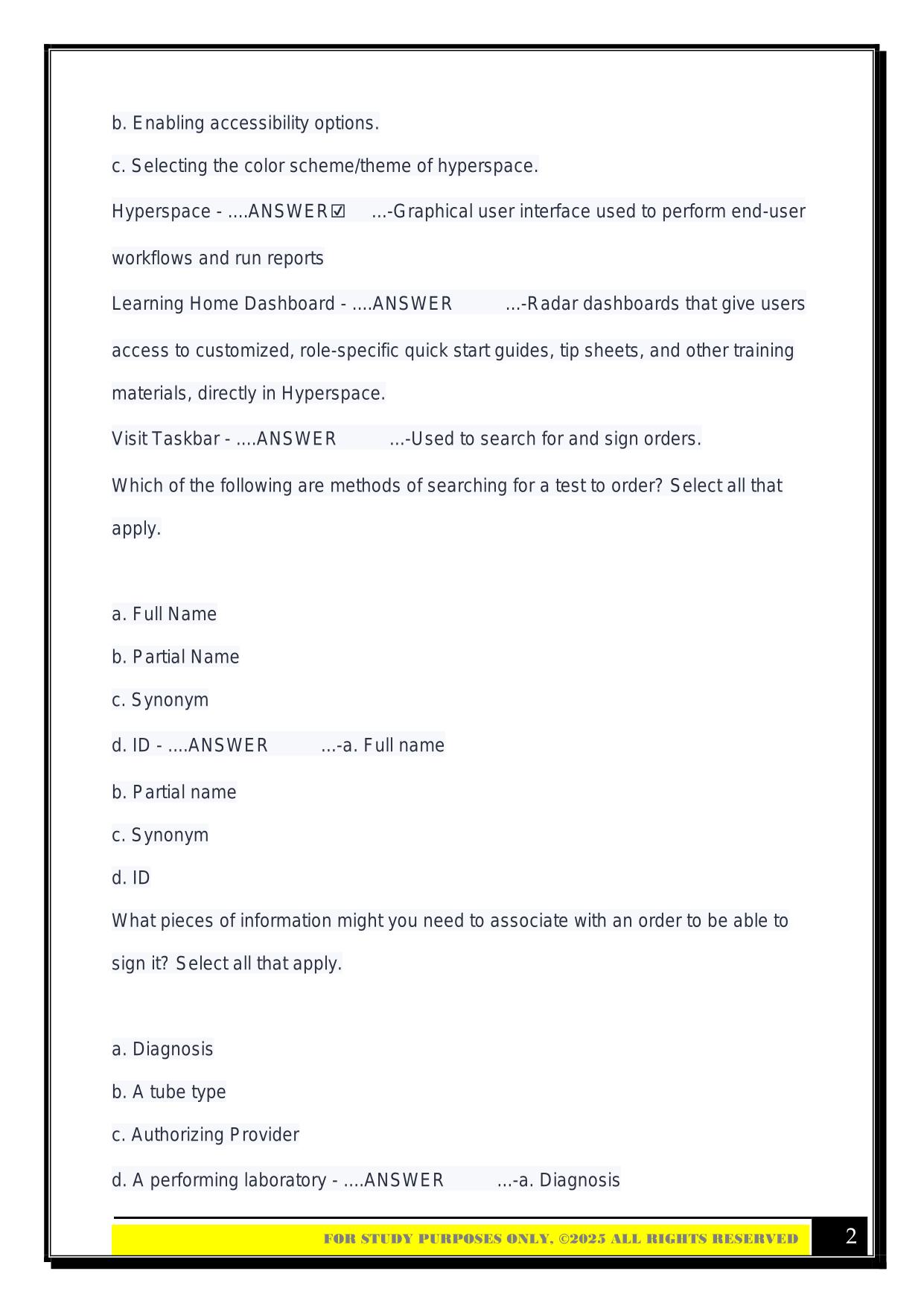CPL100 Beaker Clinical Pathology Fundamentals Exam 2025 Questions and Answers