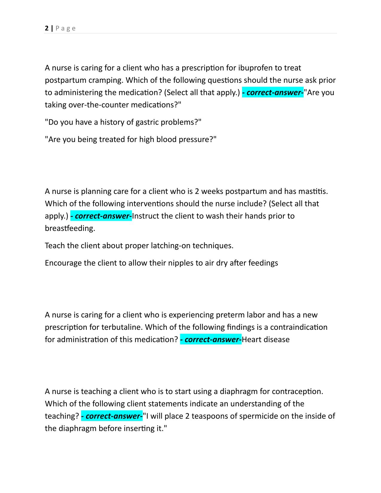 ATI CAPSTONE MATERNAL NEWBORN ASSESSMENT; MOST RECENT QUESTIONS WITH VERIFIED SOLUTIONS 2025