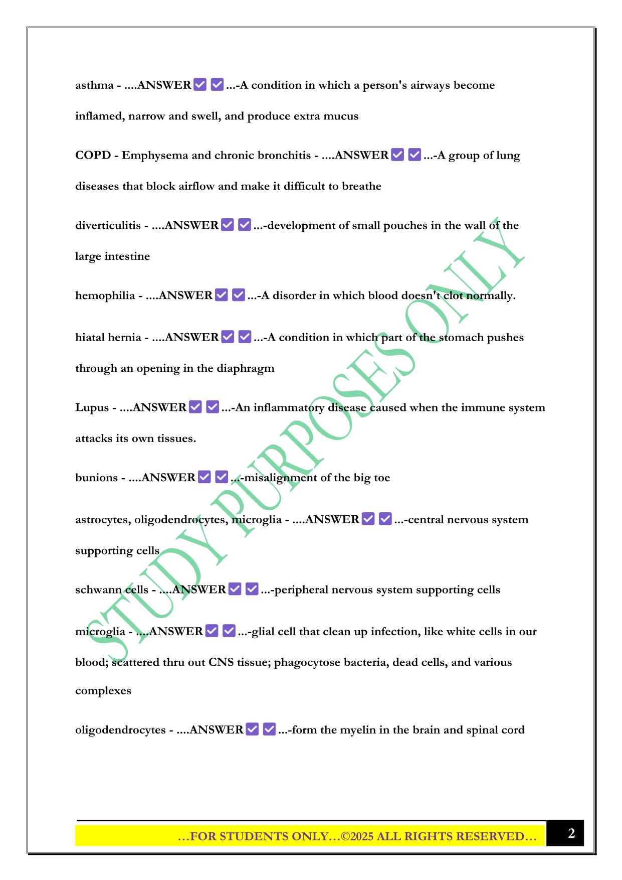 MBLEX massage therapy Exam 2025 Questions and Answers