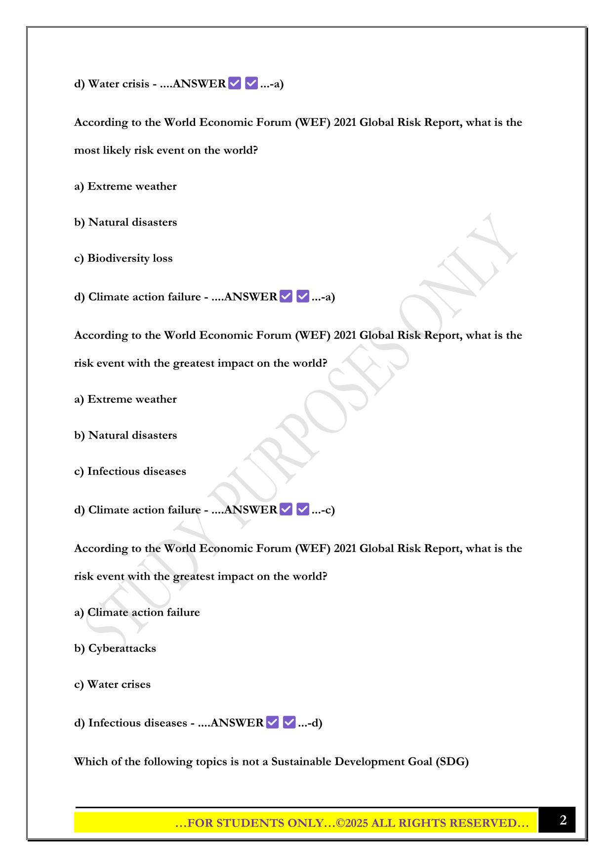 CESGA Module 1 Exam 2025 Questions and Answers
