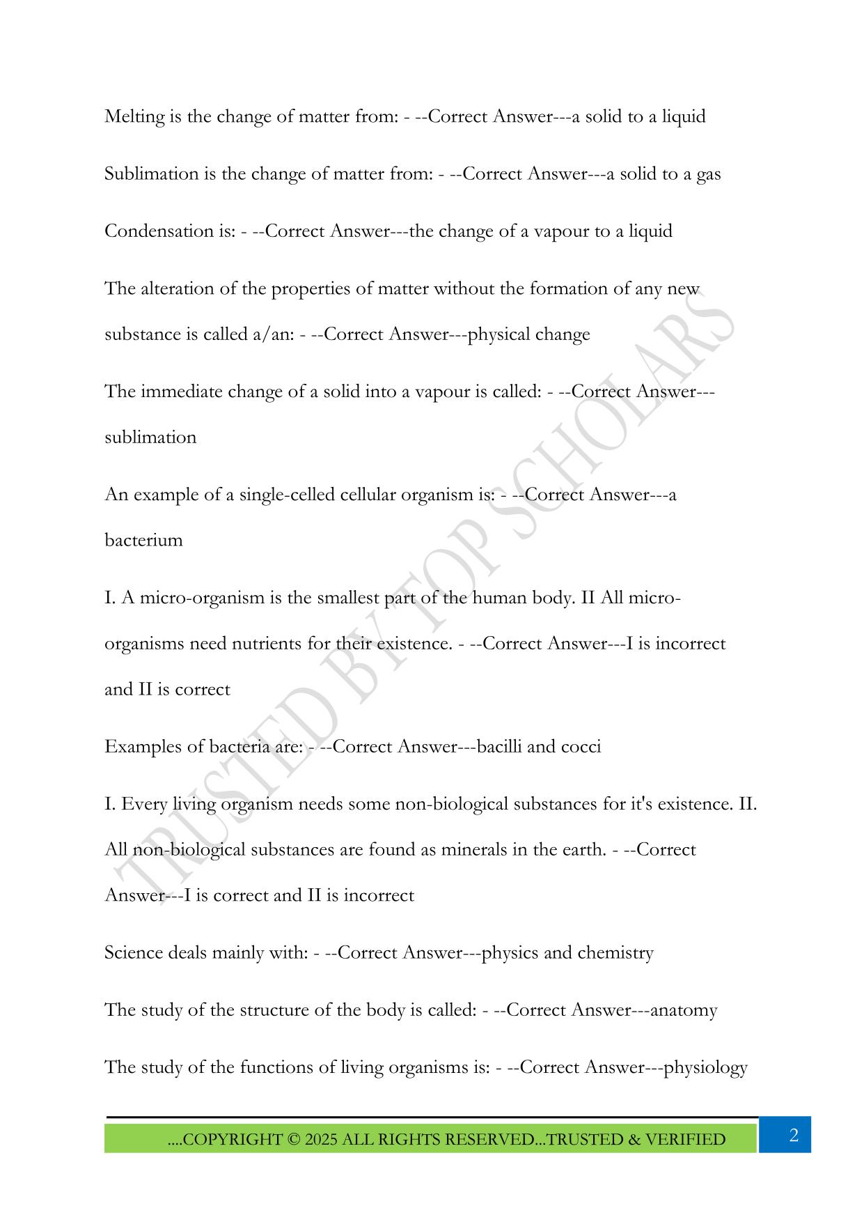 CIDESCO Exam Prep 2025 Questions and Answers