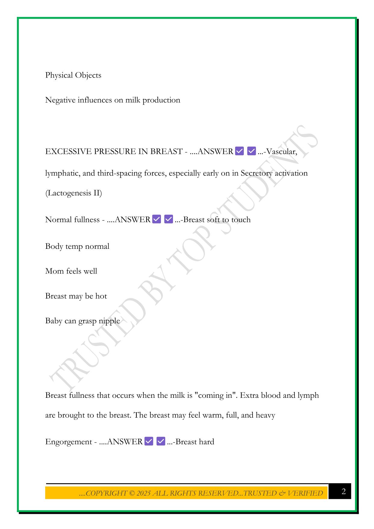 CLC SECTION 2A/B EXAM 2025 QUESTIONS AND ANSWERS